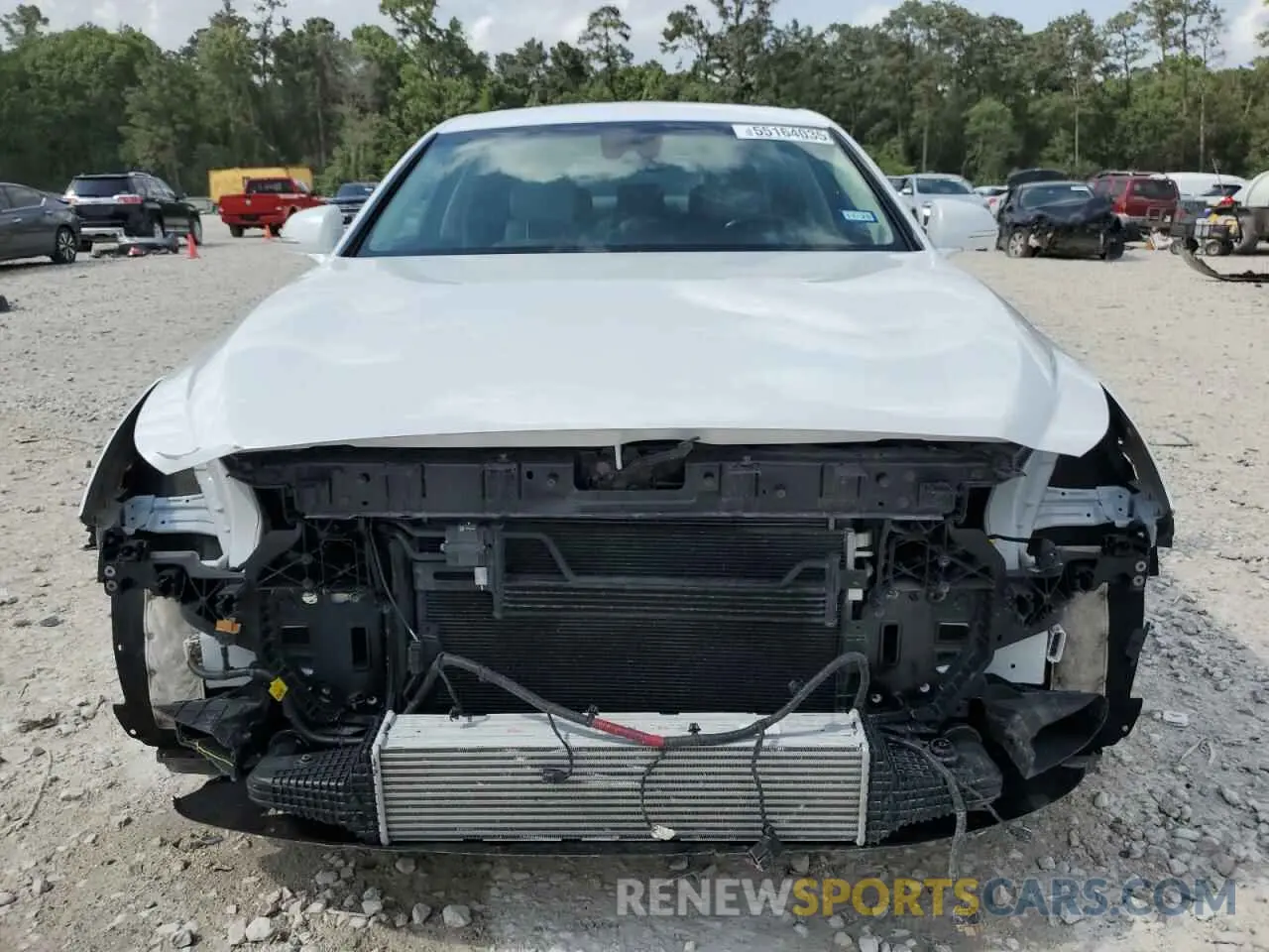 5 Photograph of a damaged car KMTF34JA6KU061768 GENESIS G90 2019
