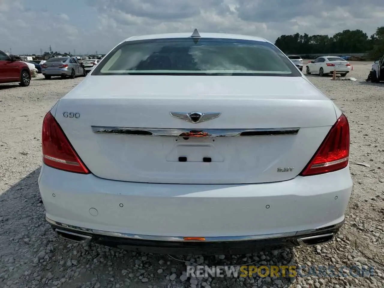 6 Photograph of a damaged car KMTF34JA6KU061768 GENESIS G90 2019