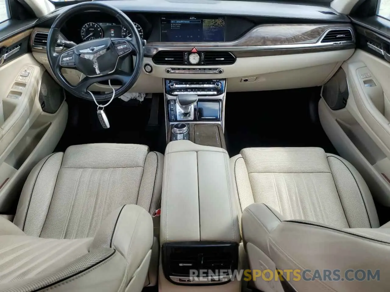 8 Photograph of a damaged car KMTF34JA6KU061768 GENESIS G90 2019