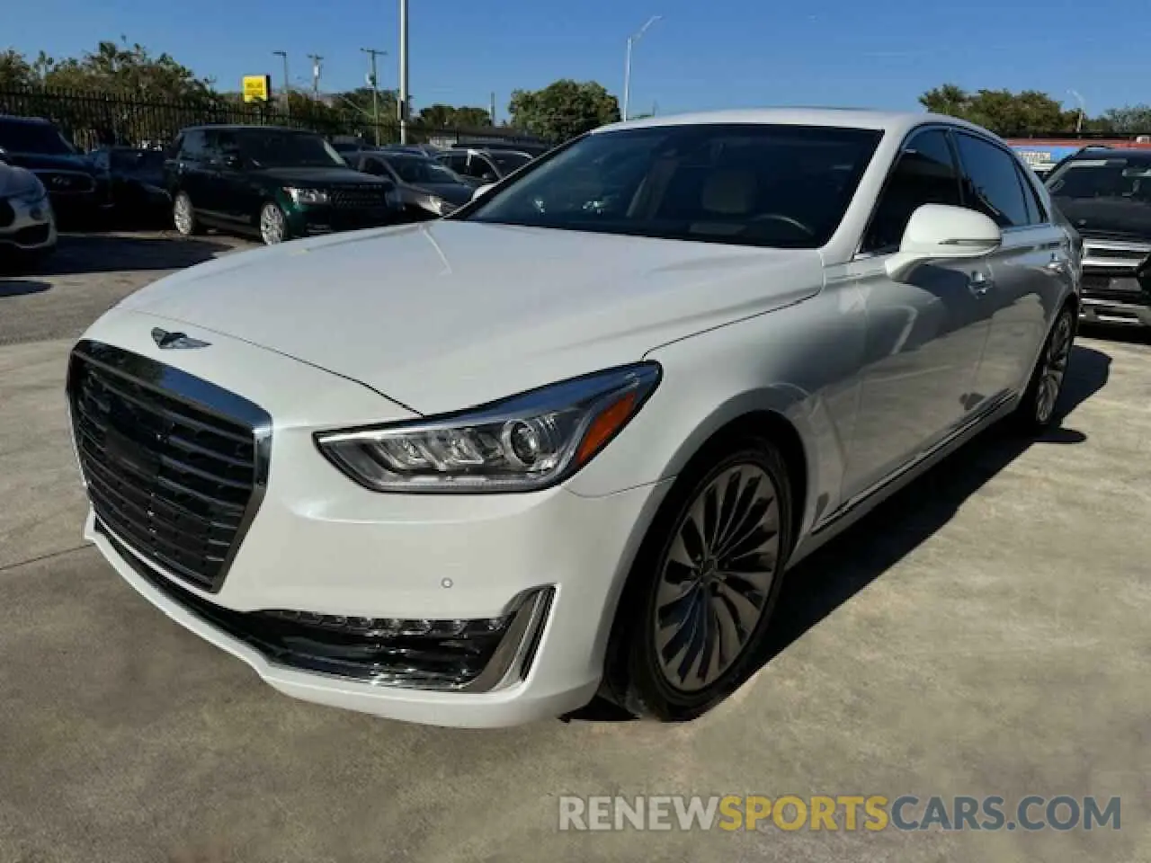 1 Photograph of a damaged car KMTF54JH1KU054539 GENESIS G90 2019