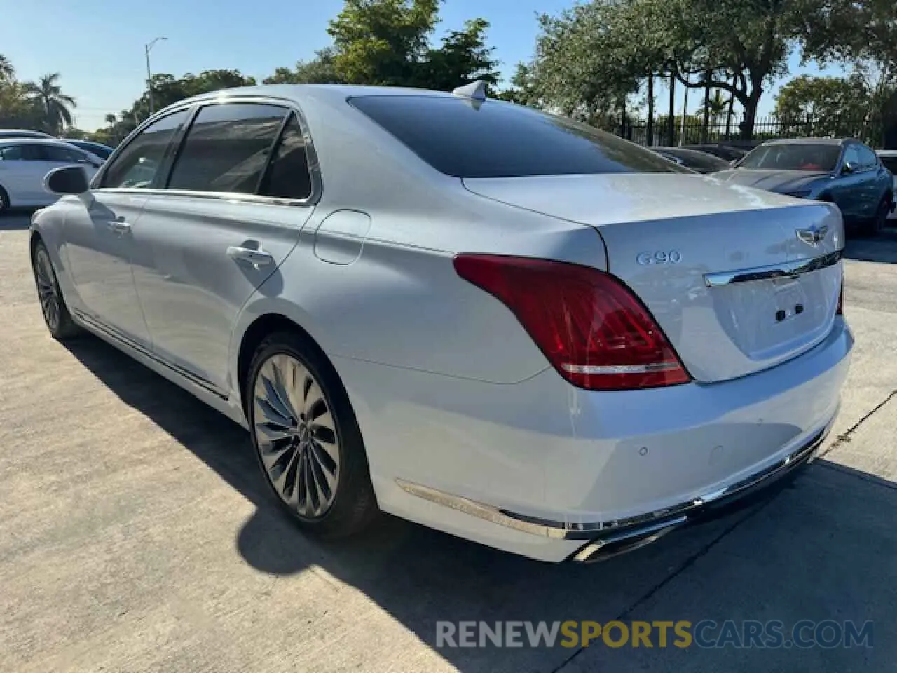2 Photograph of a damaged car KMTF54JH1KU054539 GENESIS G90 2019