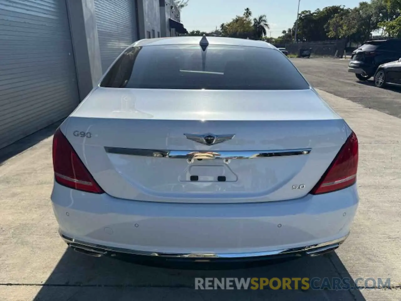 6 Photograph of a damaged car KMTF54JH1KU054539 GENESIS G90 2019