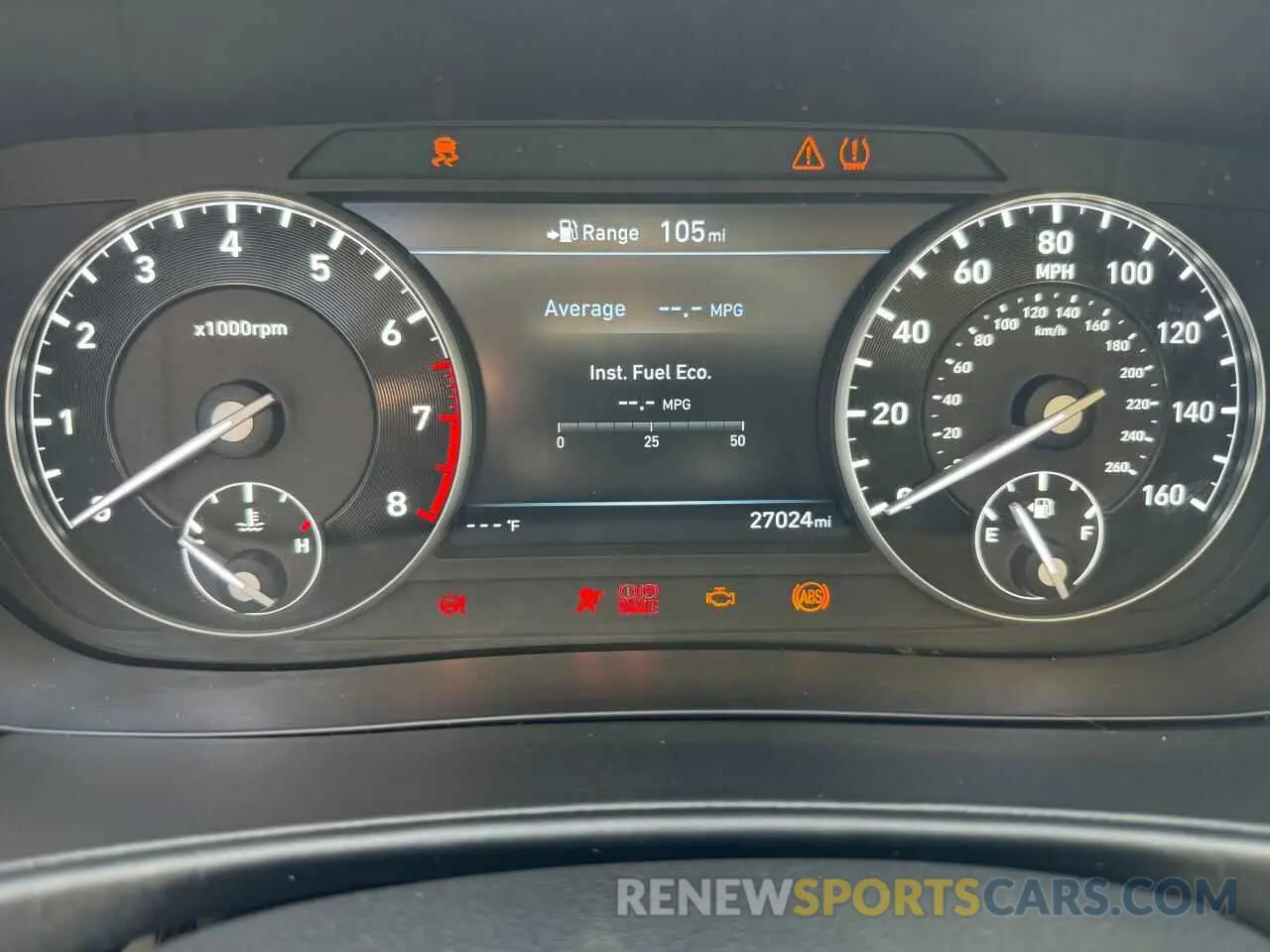 9 Photograph of a damaged car KMTF54JH1KU054539 GENESIS G90 2019