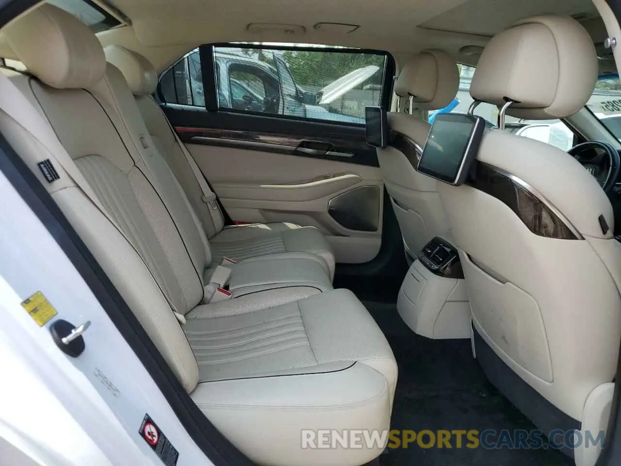 10 Photograph of a damaged car KMTF54JH5KU054477 GENESIS G90 2019