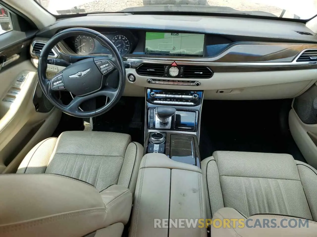 8 Photograph of a damaged car KMTF54JH5KU054477 GENESIS G90 2019