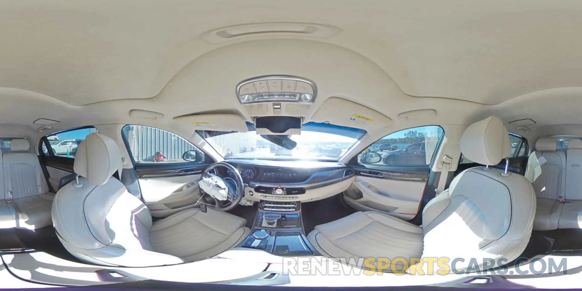 15 Photograph of a damaged car KMTF54JHXKU059223 GENESIS G90 2019