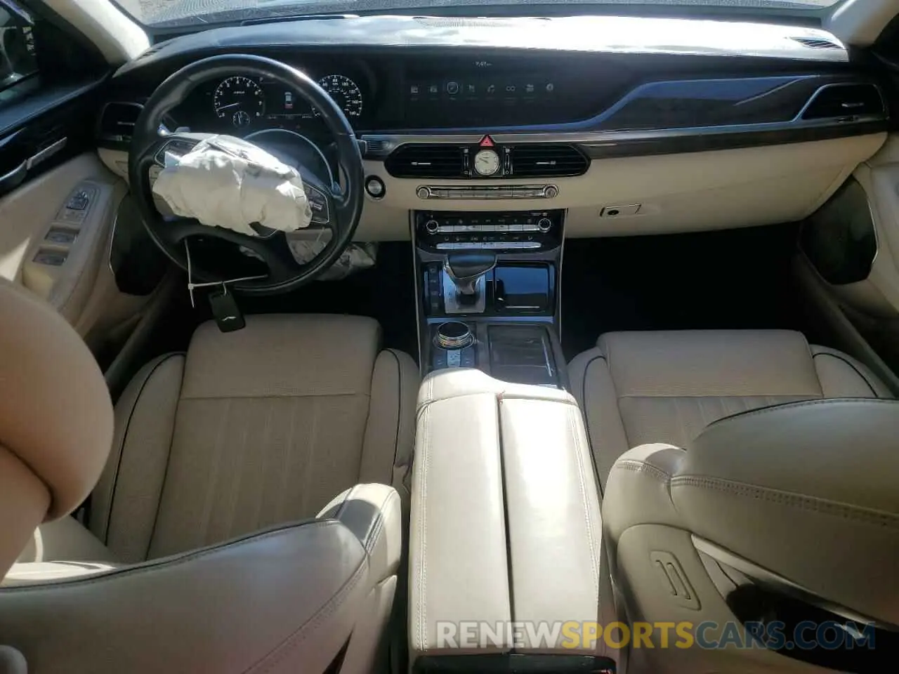 8 Photograph of a damaged car KMTF54JHXKU059223 GENESIS G90 2019