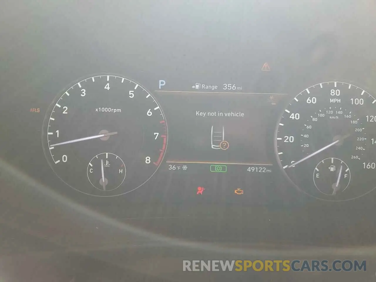 9 Photograph of a damaged car KMTF54JHXKU059223 GENESIS G90 2019