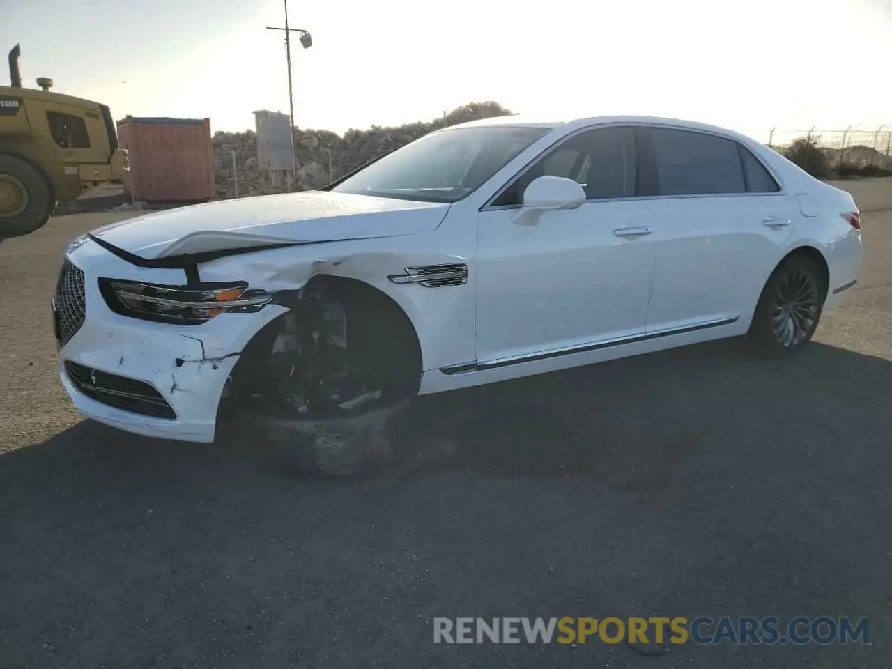1 Photograph of a damaged car KMTF34PA7LU081276 GENESIS G90 2020