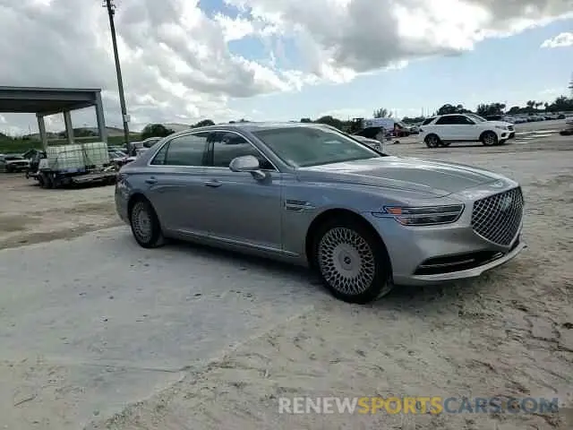 13 Photograph of a damaged car KMTF34PA2MU090131 GENESIS G90 2021