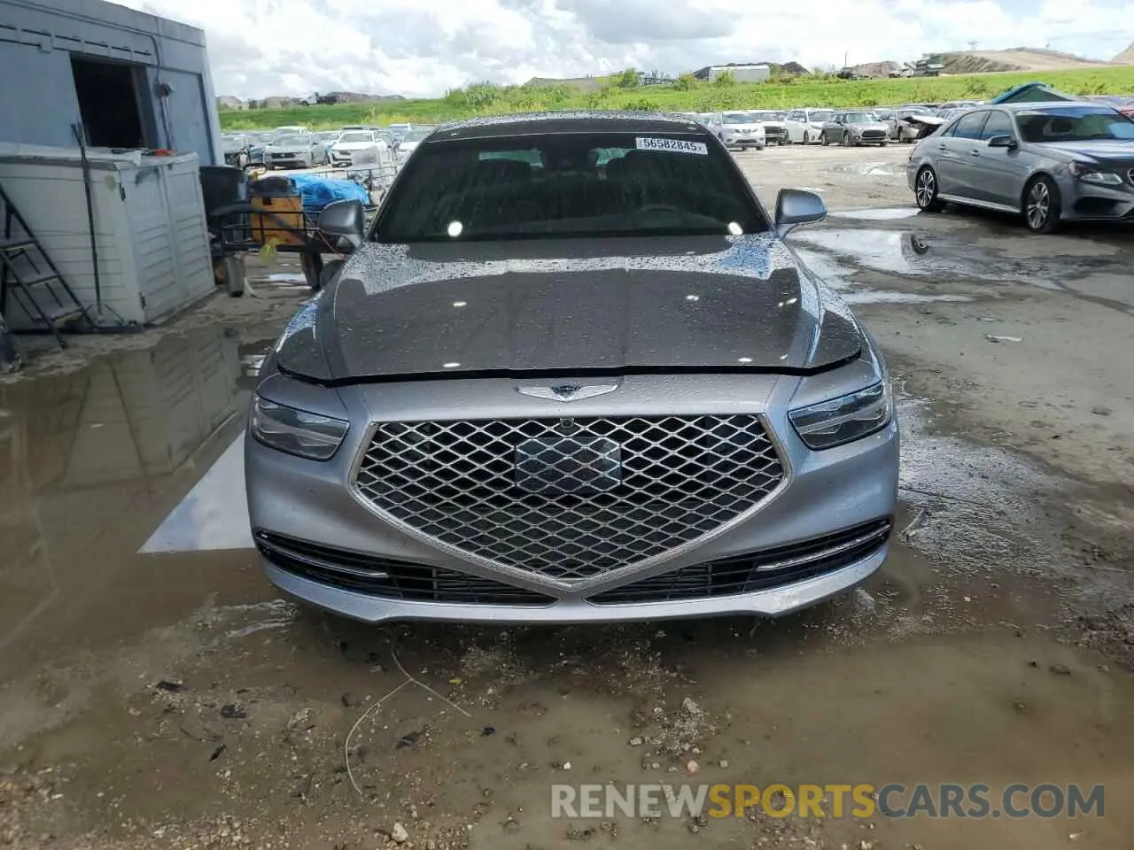 5 Photograph of a damaged car KMTF34PA2MU090131 GENESIS G90 2021
