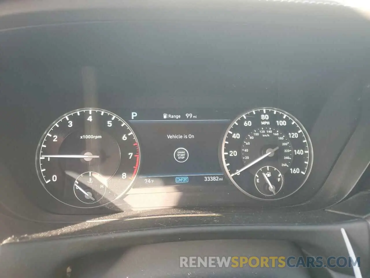 9 Photograph of a damaged car KMTF34PA3MU084922 GENESIS G90 2021