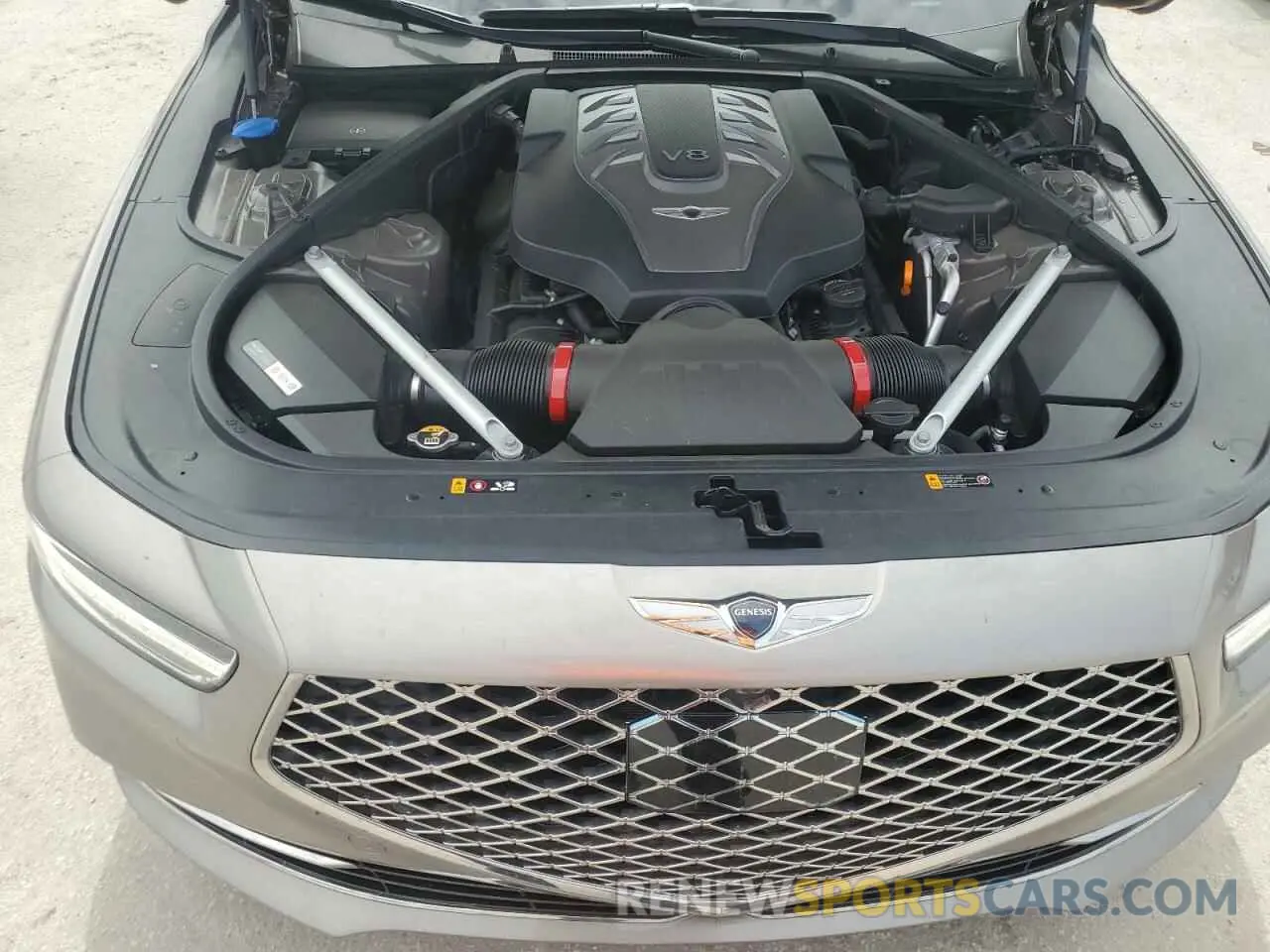 11 Photograph of a damaged car KMTF54PH0MU085193 GENESIS G90 2021