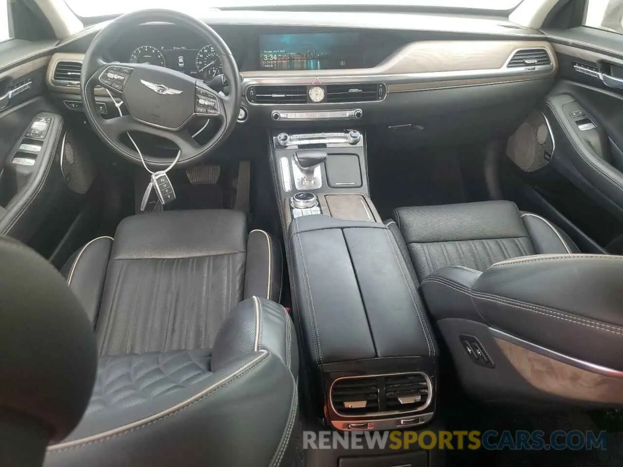 8 Photograph of a damaged car KMTF54PH0MU085193 GENESIS G90 2021