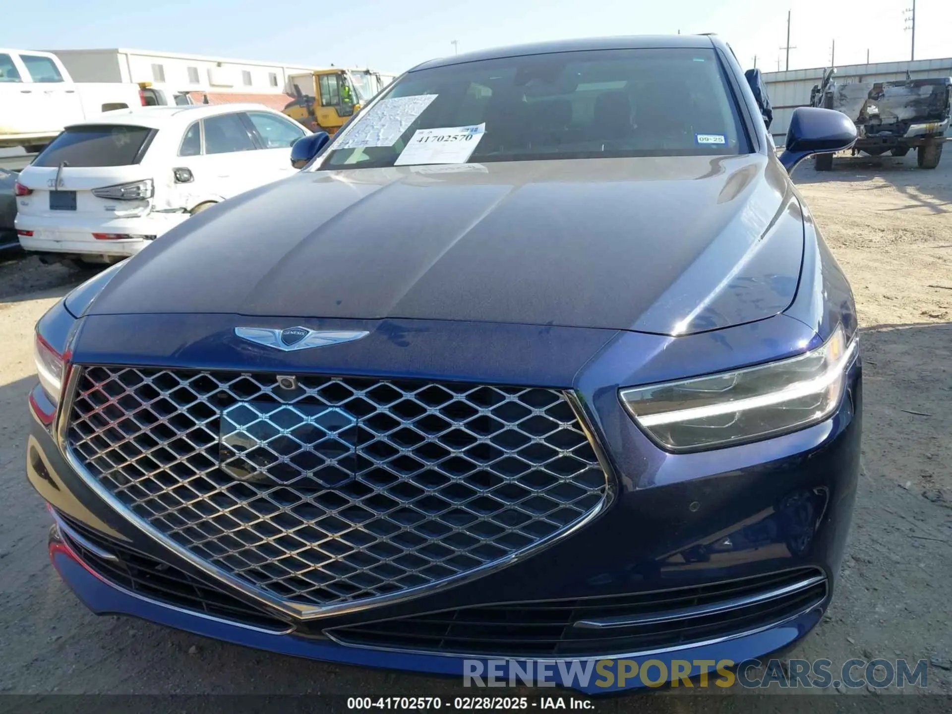 12 Photograph of a damaged car KMTF54PH4MU085164 GENESIS G90 2021