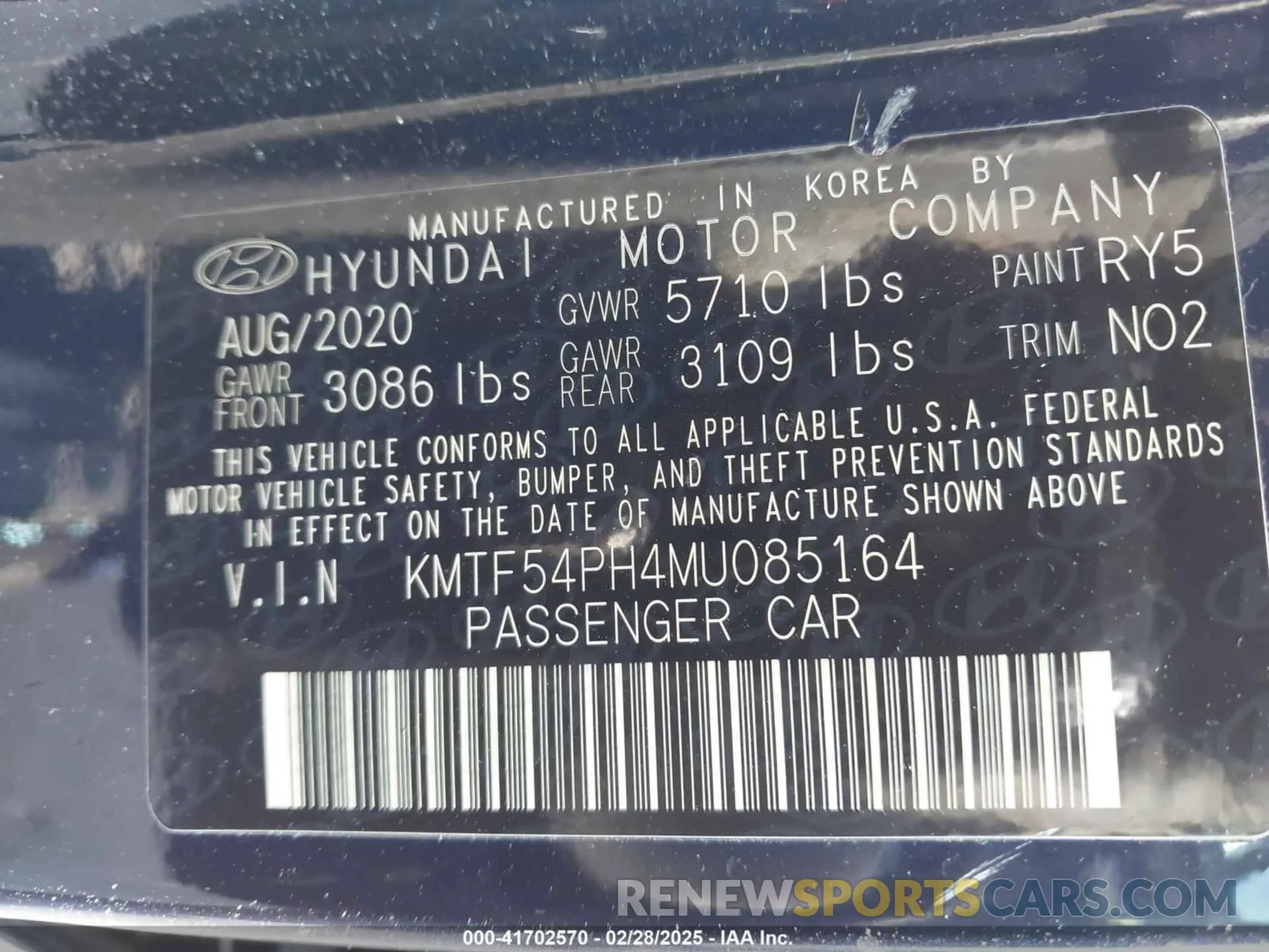 9 Photograph of a damaged car KMTF54PH4MU085164 GENESIS G90 2021