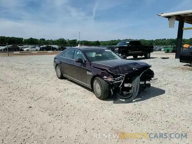 14 Photograph of a damaged car KMTF54PH5MU087053 GENESIS G90 2021