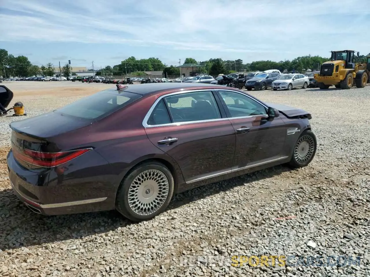 3 Photograph of a damaged car KMTF54PH5MU087053 GENESIS G90 2021