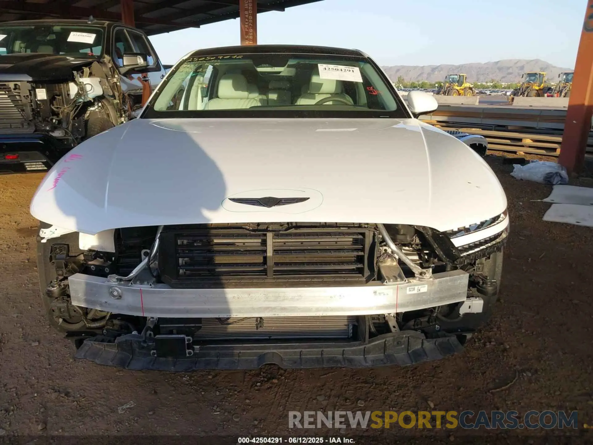 13 Photograph of a damaged car KMTFB4SD6PU024951 GENESIS G90 2023
