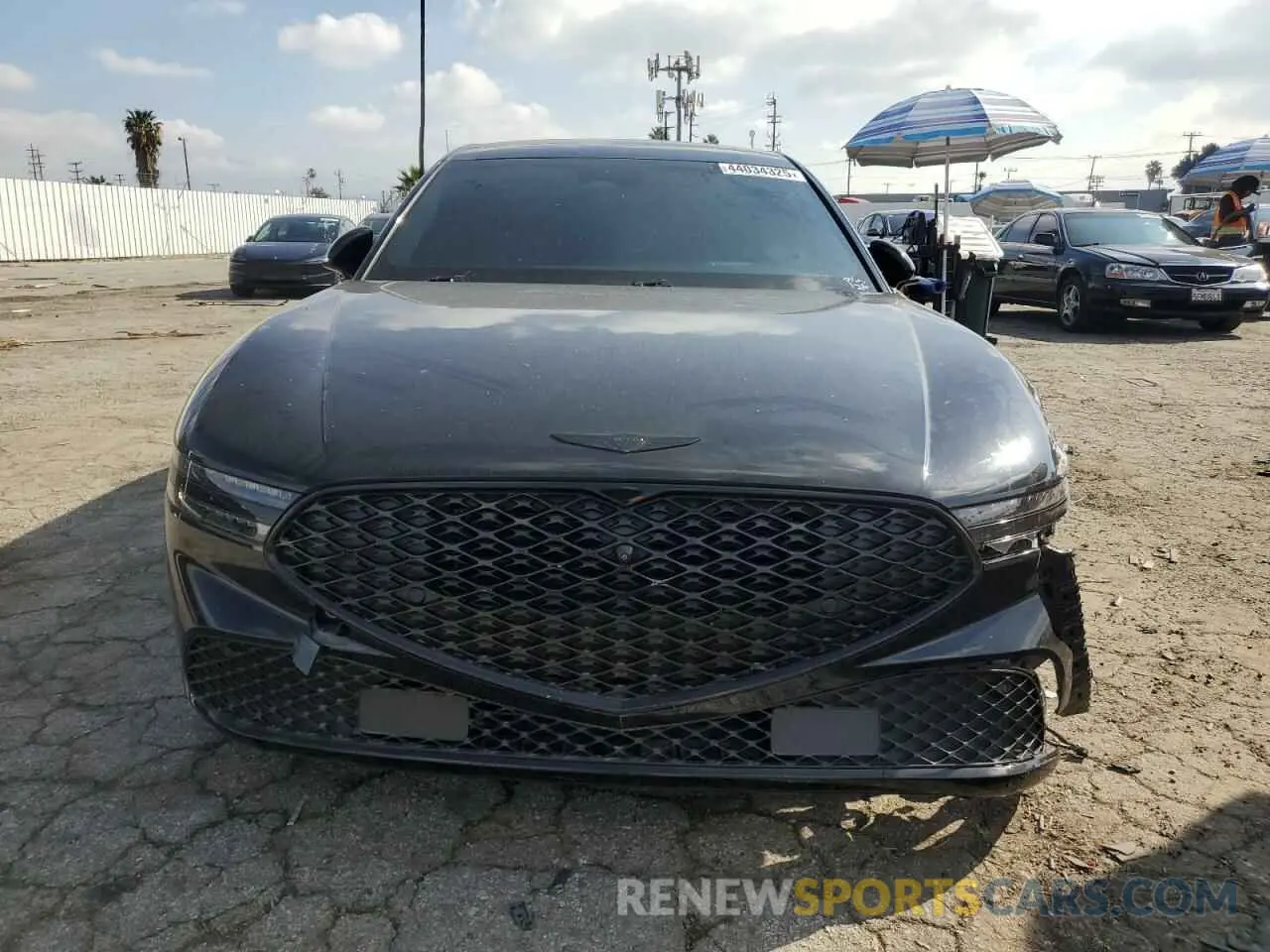 5 Photograph of a damaged car KMTFB4SD9PU008162 GENESIS G90 2023