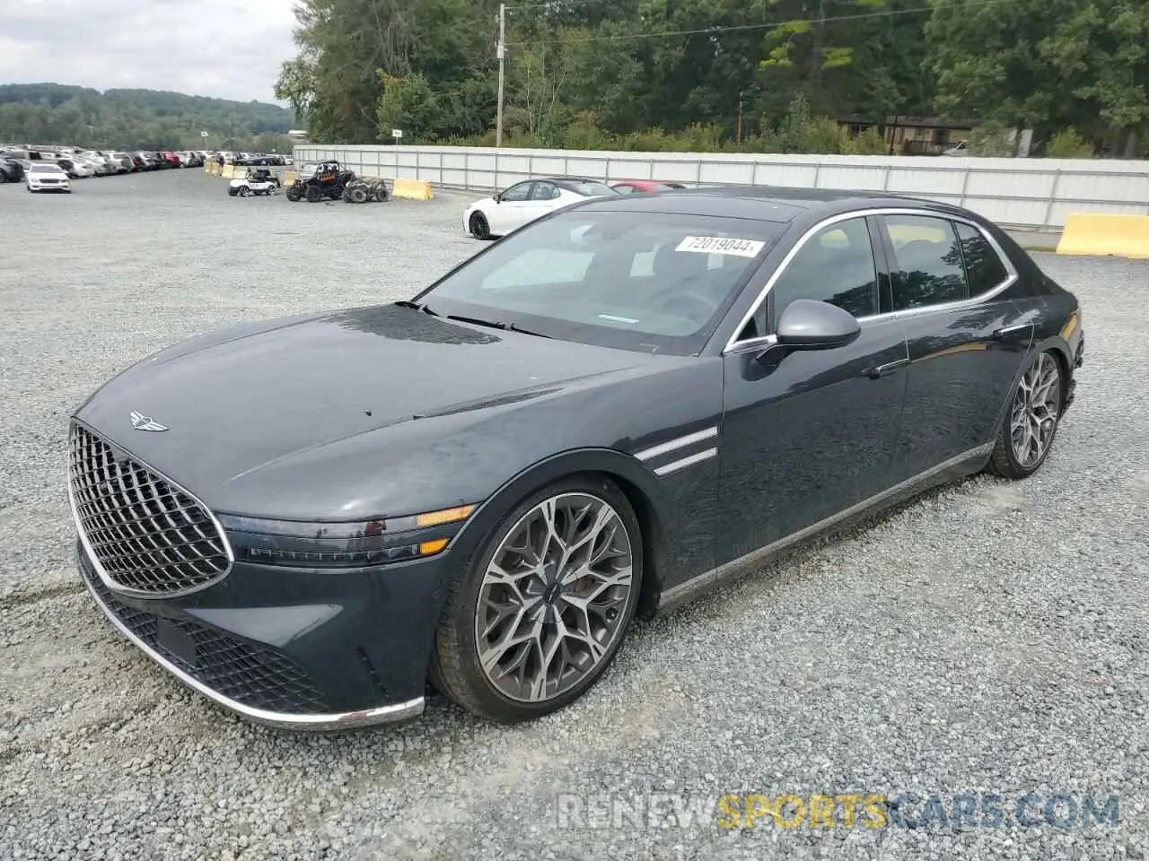 1 Photograph of a damaged car KMTFC4SD1PU012851 GENESIS G90 2023