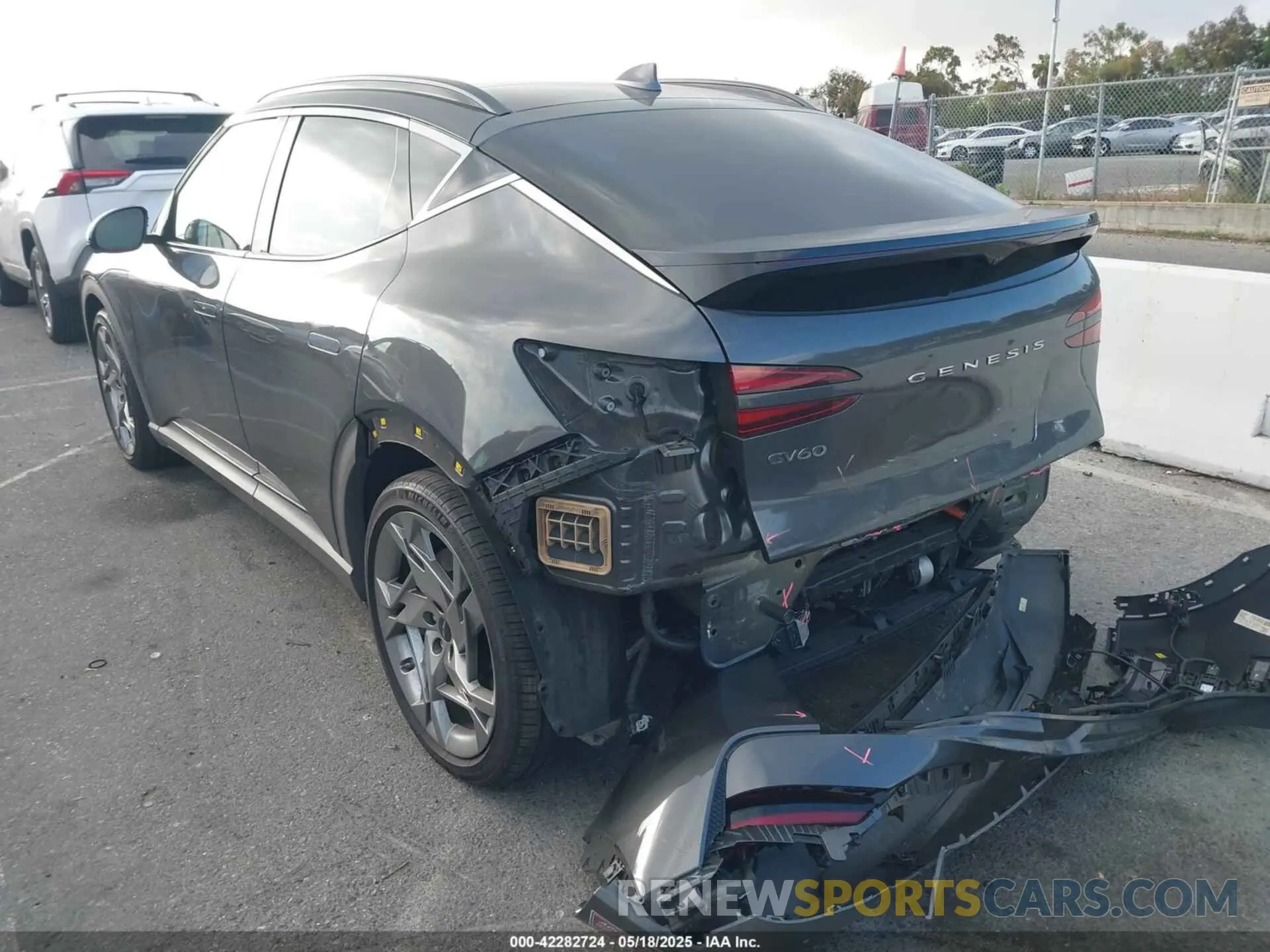 3 Photograph of a damaged car KMUKEDTB3PU011685 GENESIS GV60 2023