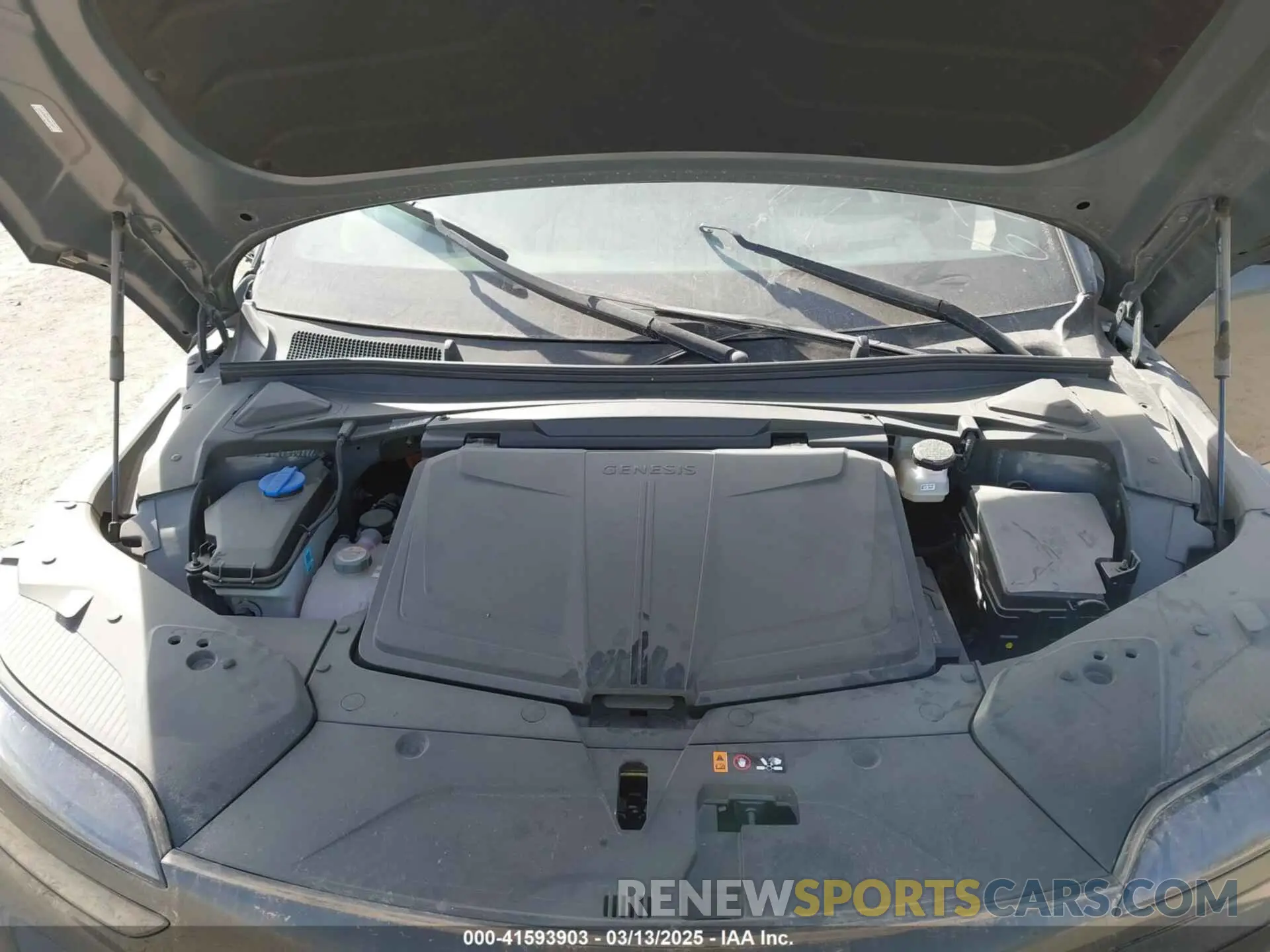 10 Photograph of a damaged car KMUKEDSBXRU021487 GENESIS GV60 2024
