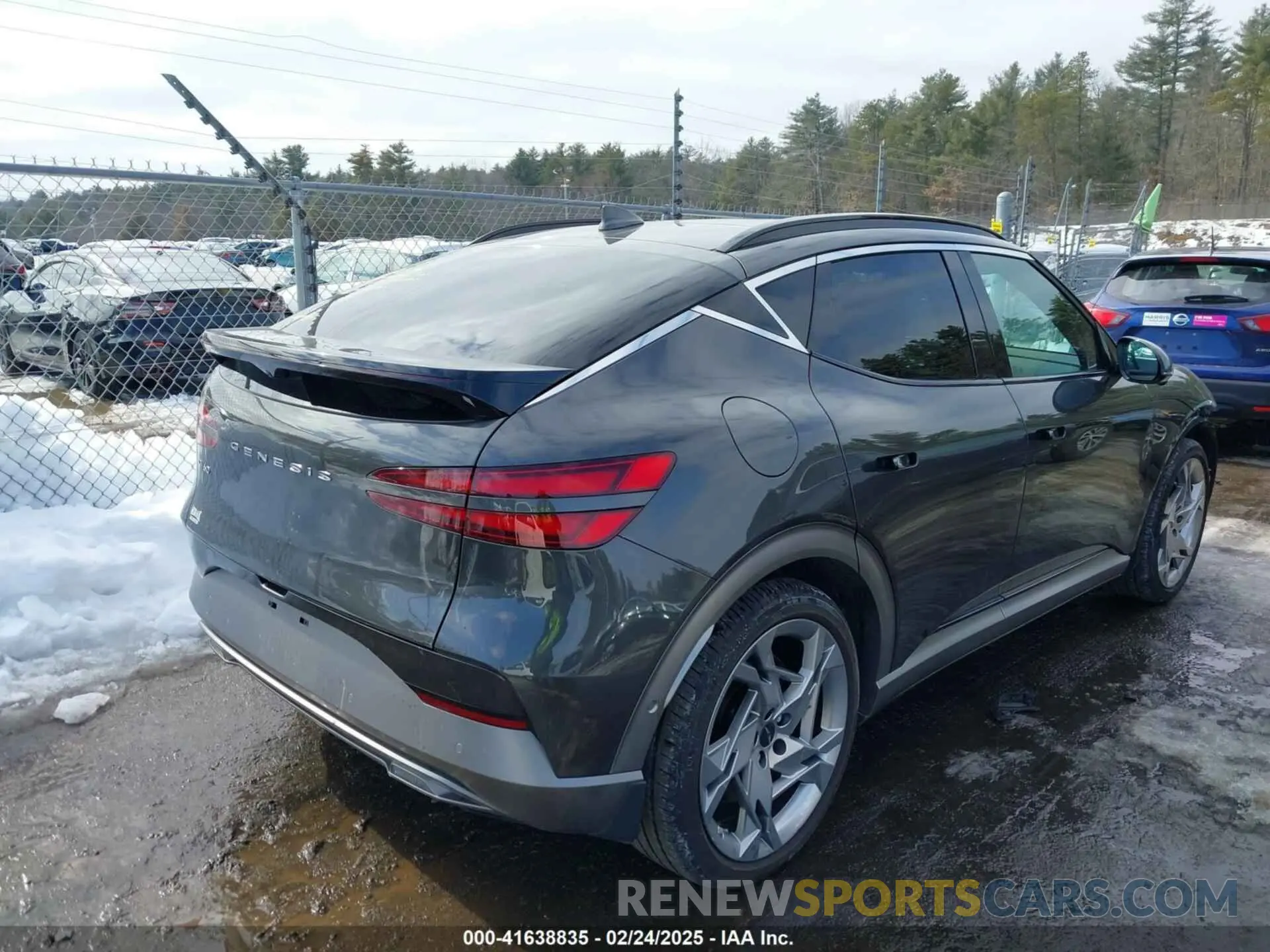 4 Photograph of a damaged car KMUKEDSBXRU023868 GENESIS GV60 2024