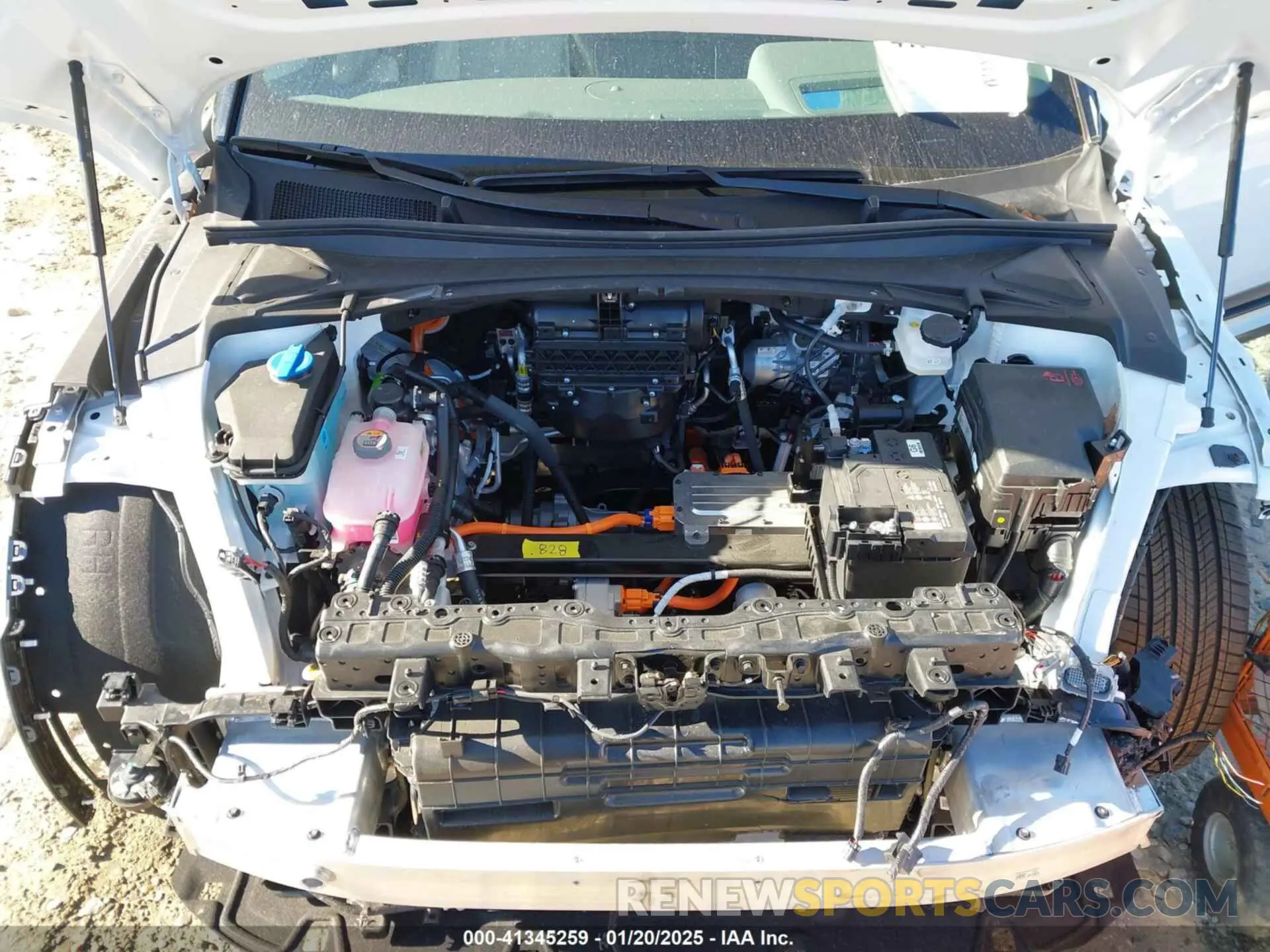 10 Photograph of a damaged car KMUKB4SA1SU025594 GENESIS GV60 2025