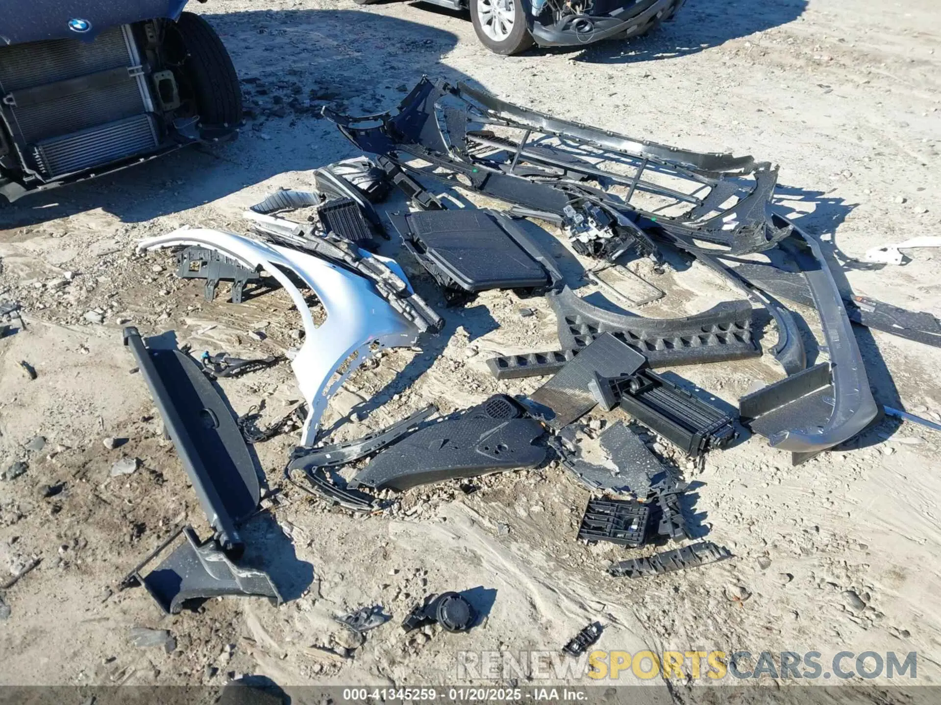 12 Photograph of a damaged car KMUKB4SA1SU025594 GENESIS GV60 2025
