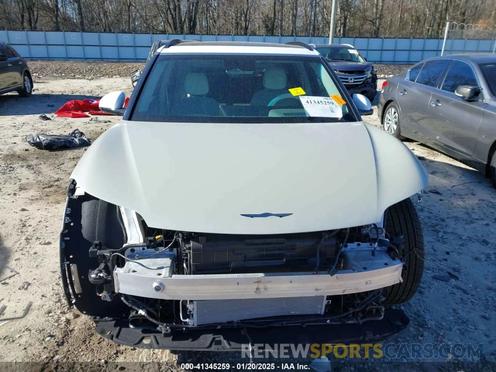 13 Photograph of a damaged car KMUKB4SA1SU025594 GENESIS GV60 2025