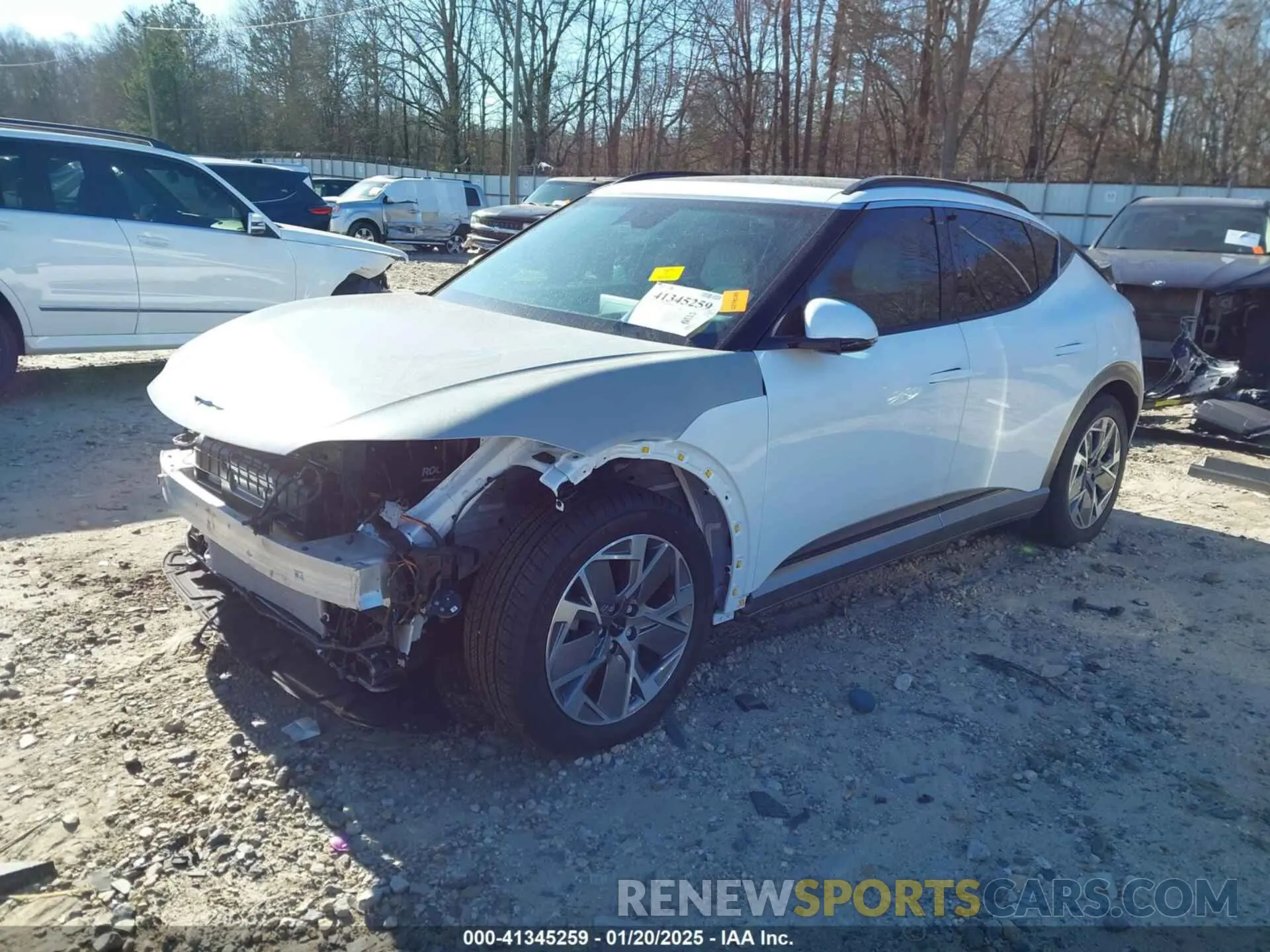 2 Photograph of a damaged car KMUKB4SA1SU025594 GENESIS GV60 2025