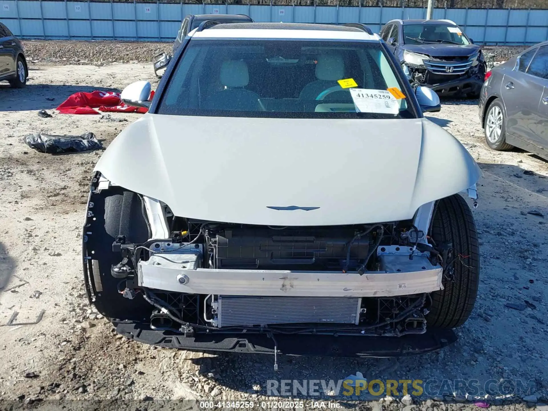 6 Photograph of a damaged car KMUKB4SA1SU025594 GENESIS GV60 2025