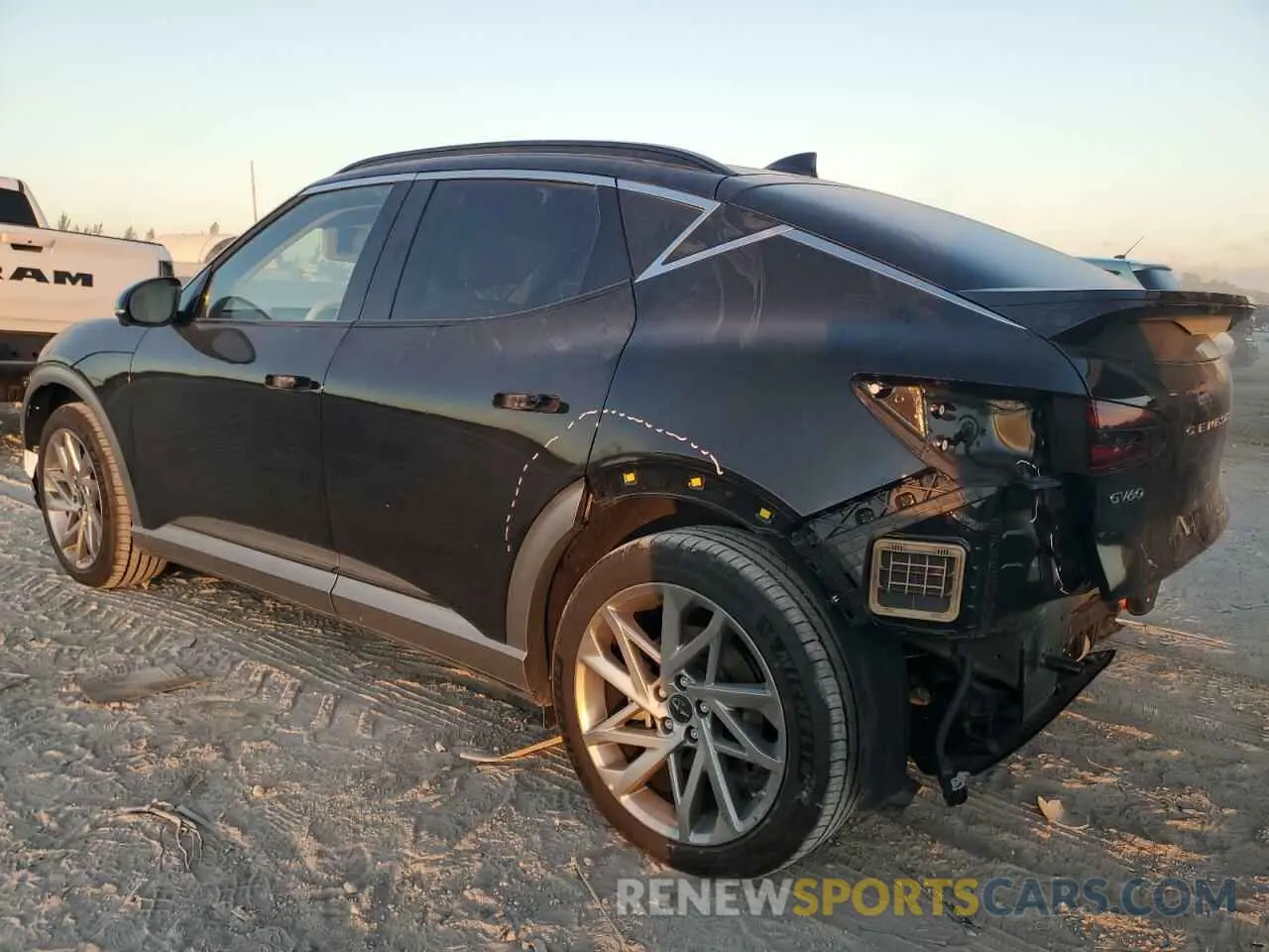 2 Photograph of a damaged car KMUKCDSC6RU021775 GENESIS GV60 ADVAN 2024