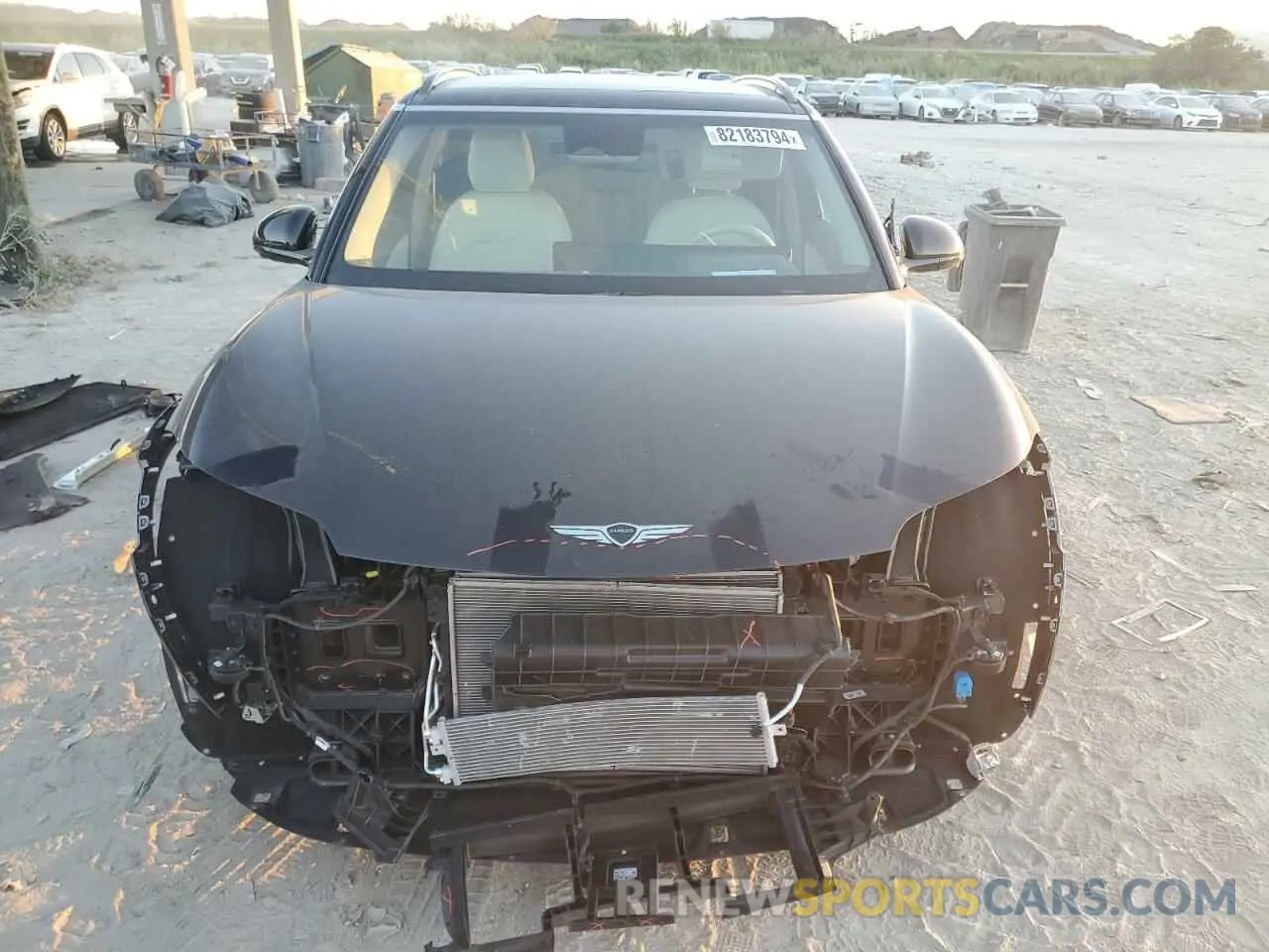 5 Photograph of a damaged car KMUKCDSC6RU021775 GENESIS GV60 ADVAN 2024