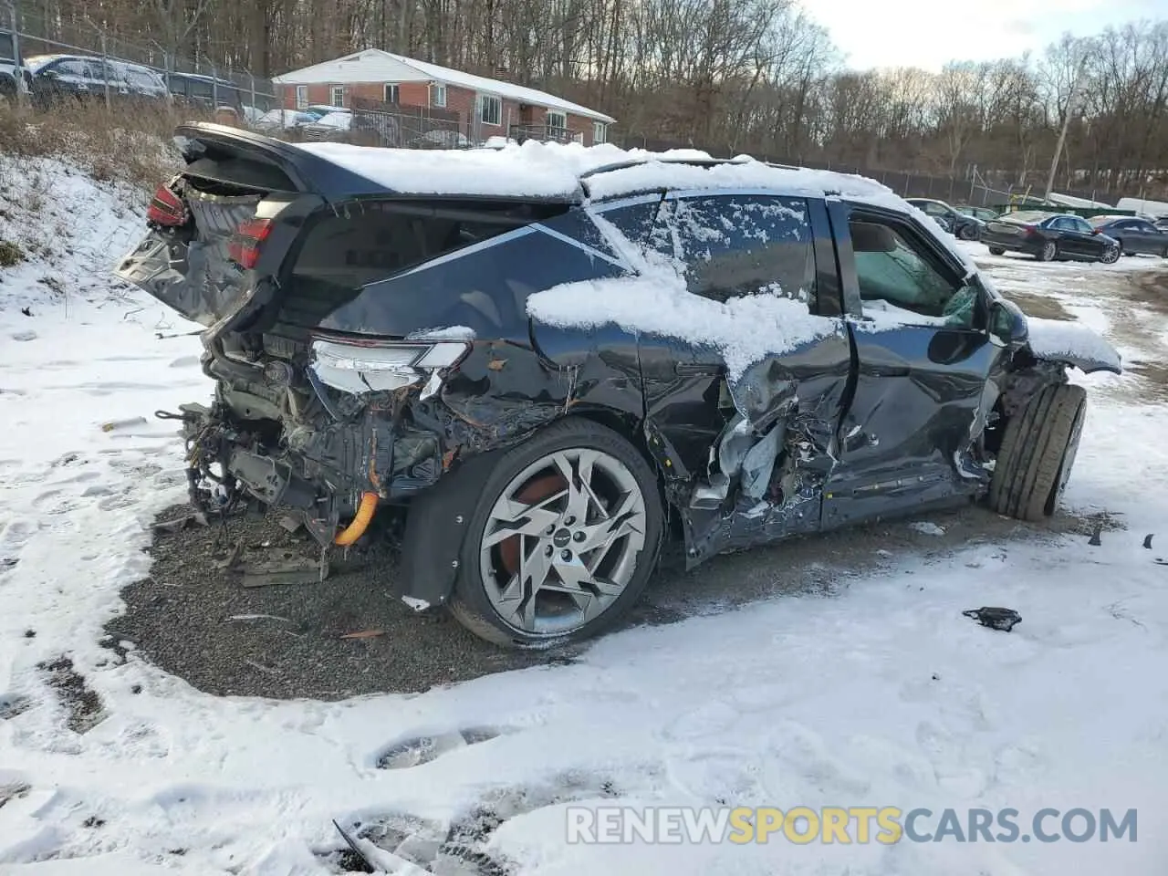 3 Photograph of a damaged car KMUKEDTB1PU016951 GENESIS GV60 PERFO 2023