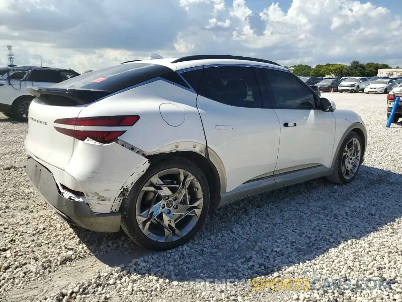 3 Photograph of a damaged car KMUKEDTB6PU017545 GENESIS GV60 PERFO 2023
