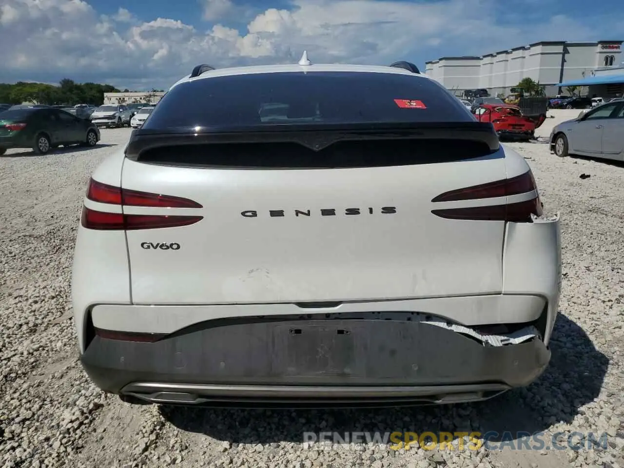 6 Photograph of a damaged car KMUKEDTB6PU017545 GENESIS GV60 PERFO 2023
