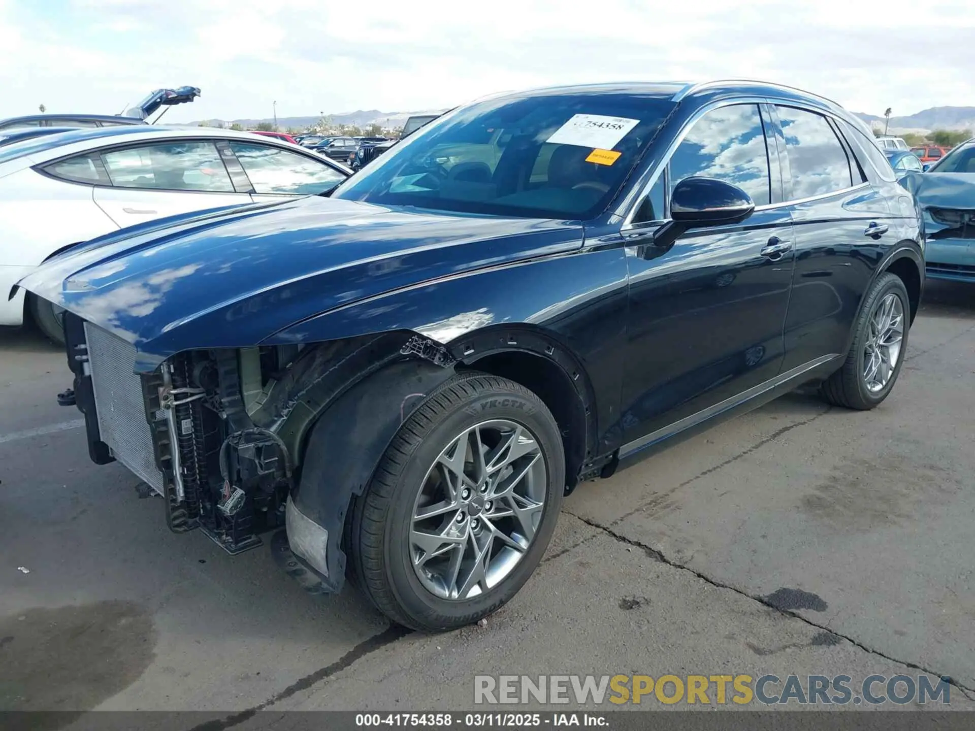 2 Photograph of a damaged car KMUMADTB2NU066730 GENESIS GV70 2022