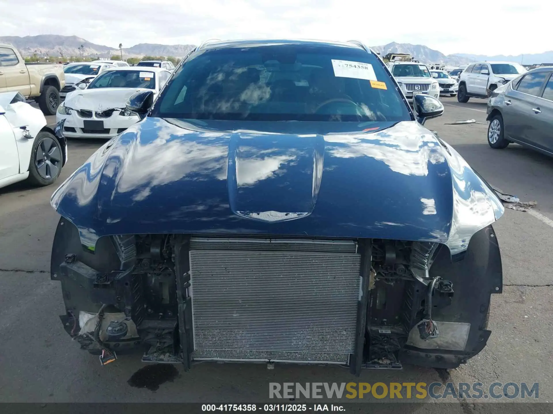 6 Photograph of a damaged car KMUMADTB2NU066730 GENESIS GV70 2022