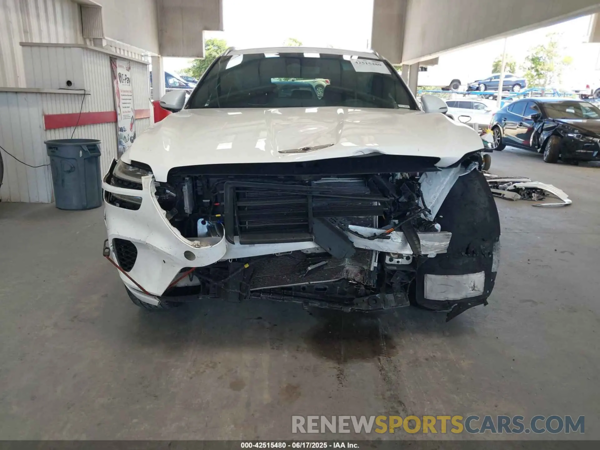 13 Photograph of a damaged car KMUMADTBXNU045298 GENESIS GV70 2022