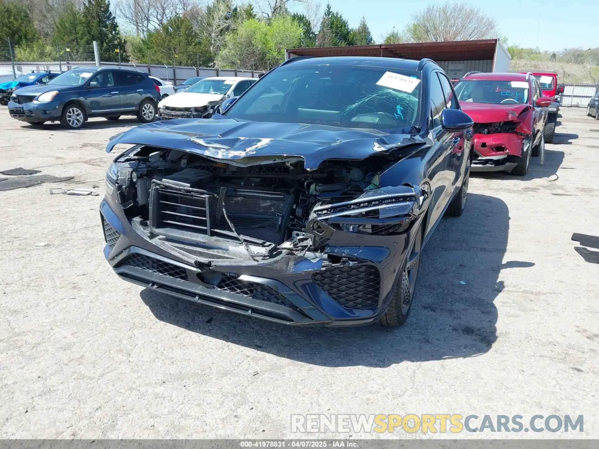 2 Photograph of a damaged car KMUMCDTC4NU022781 GENESIS GV70 2022