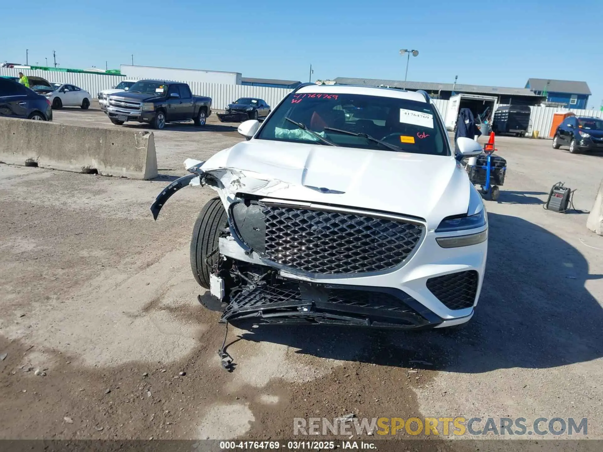12 Photograph of a damaged car KMUMADTB0PU087966 GENESIS GV70 2023