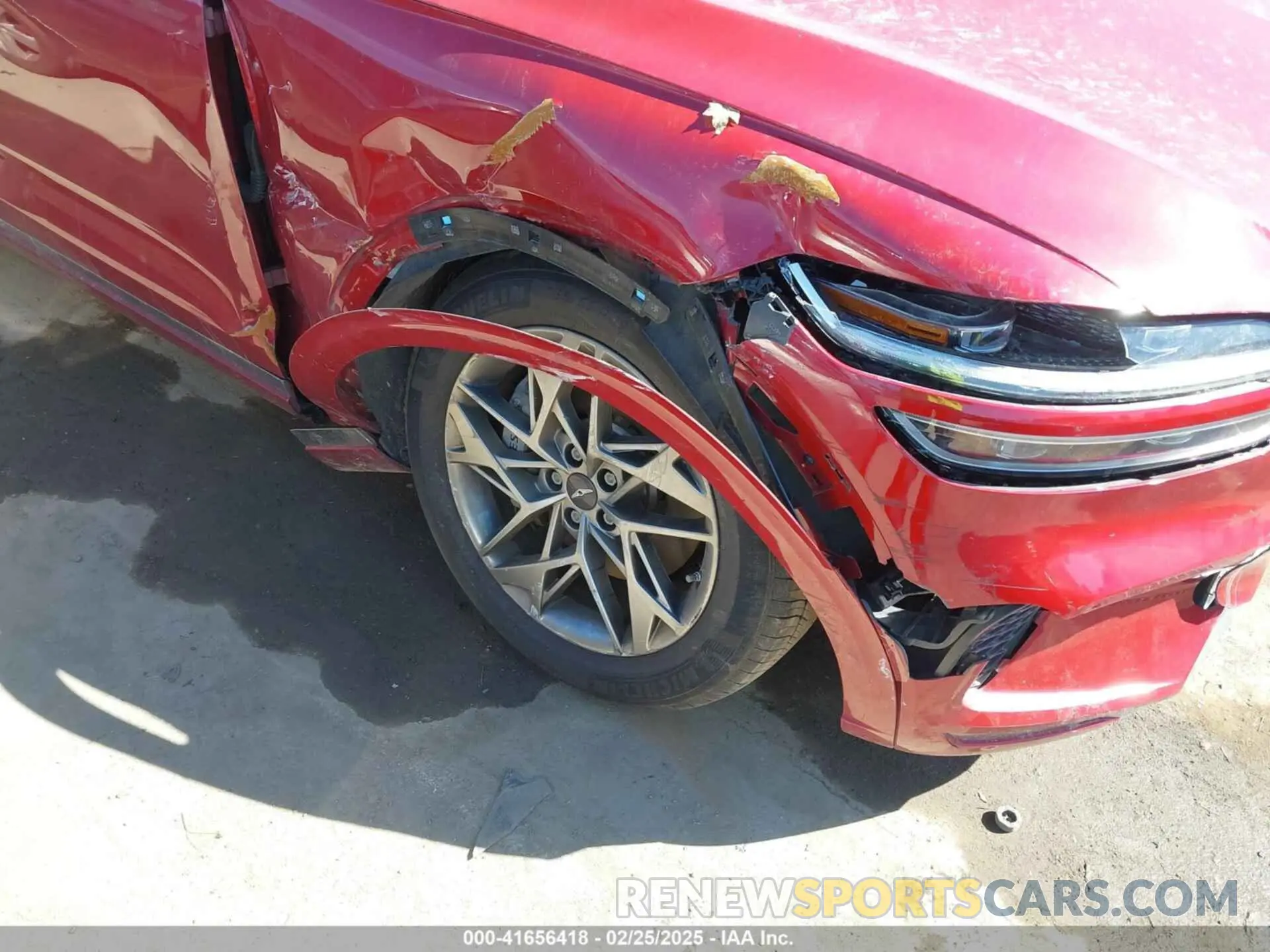 6 Photograph of a damaged car KMUMADTB1PU078628 GENESIS GV70 2023