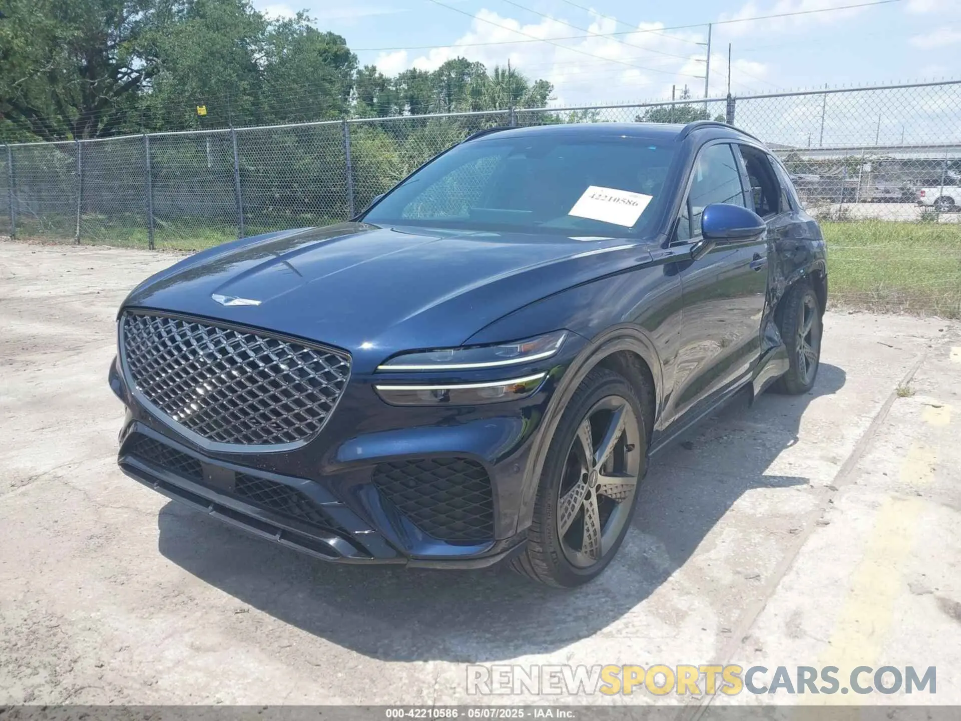 2 Photograph of a damaged car KMUMADTB1PU100692 GENESIS GV70 2023