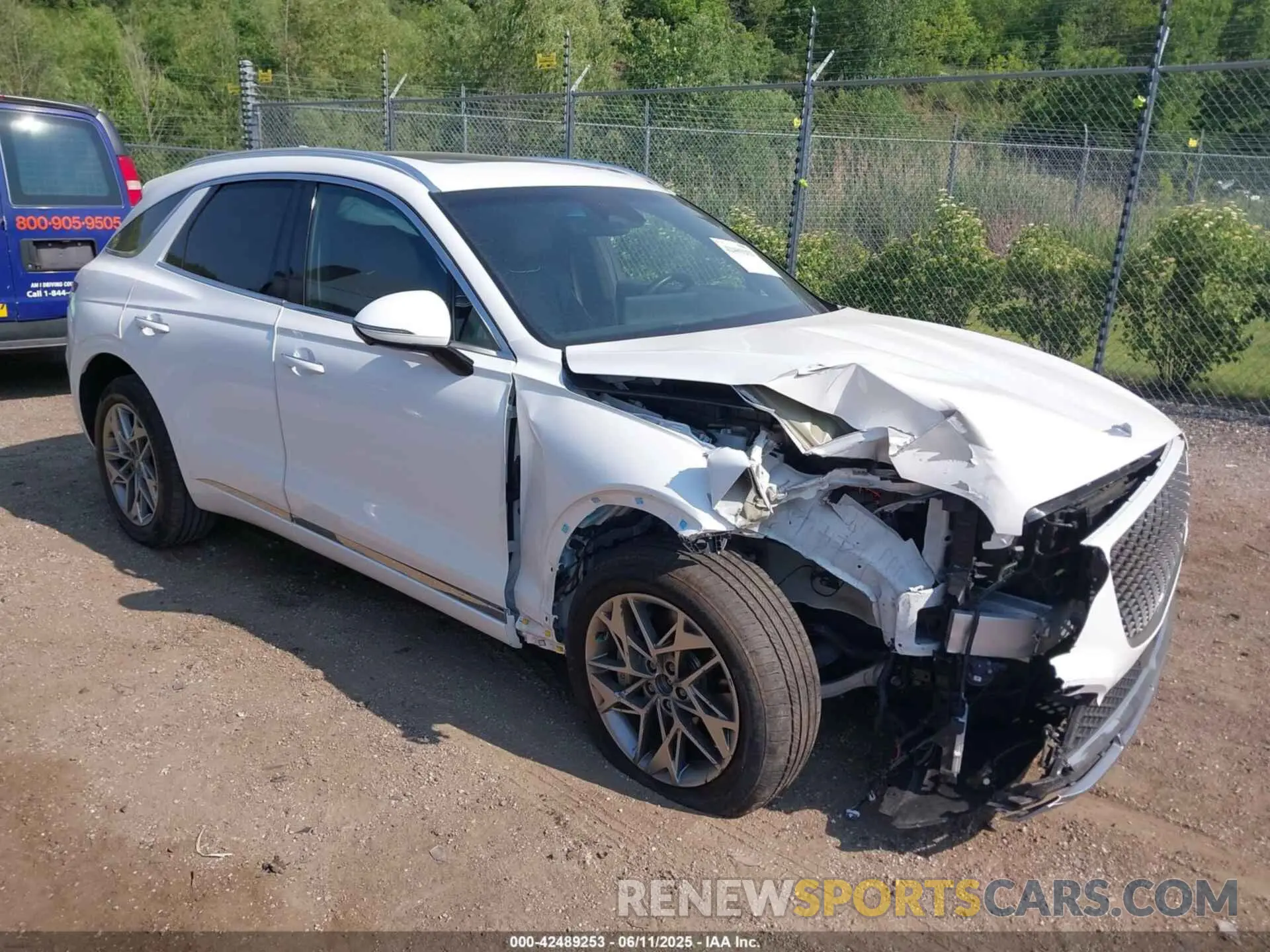 1 Photograph of a damaged car KMUMADTB5PU083055 GENESIS GV70 2023