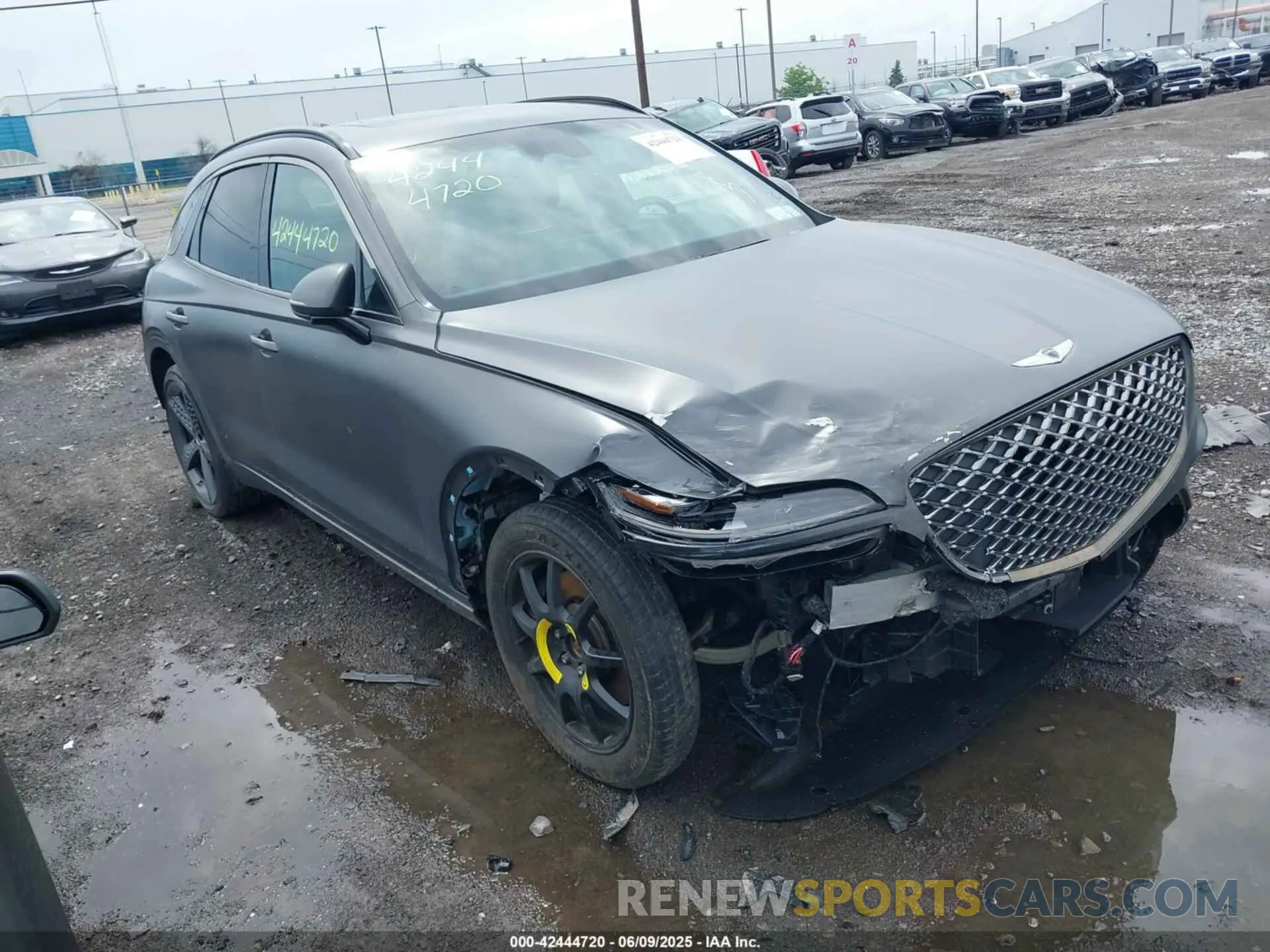 1 Photograph of a damaged car KMUMADTB5PU092029 GENESIS GV70 2023