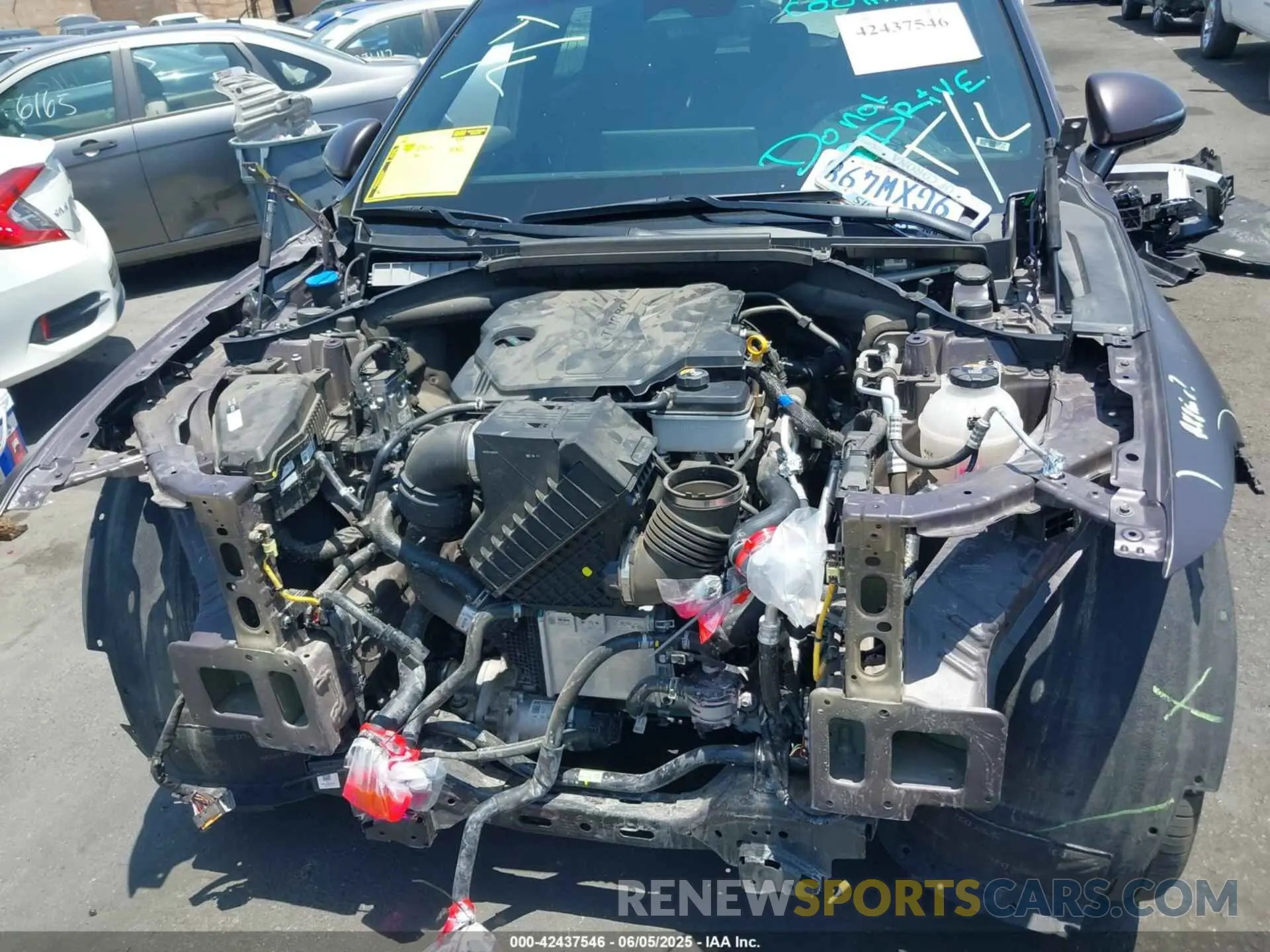 10 Photograph of a damaged car KMUMADTB5PU126082 GENESIS GV70 2023