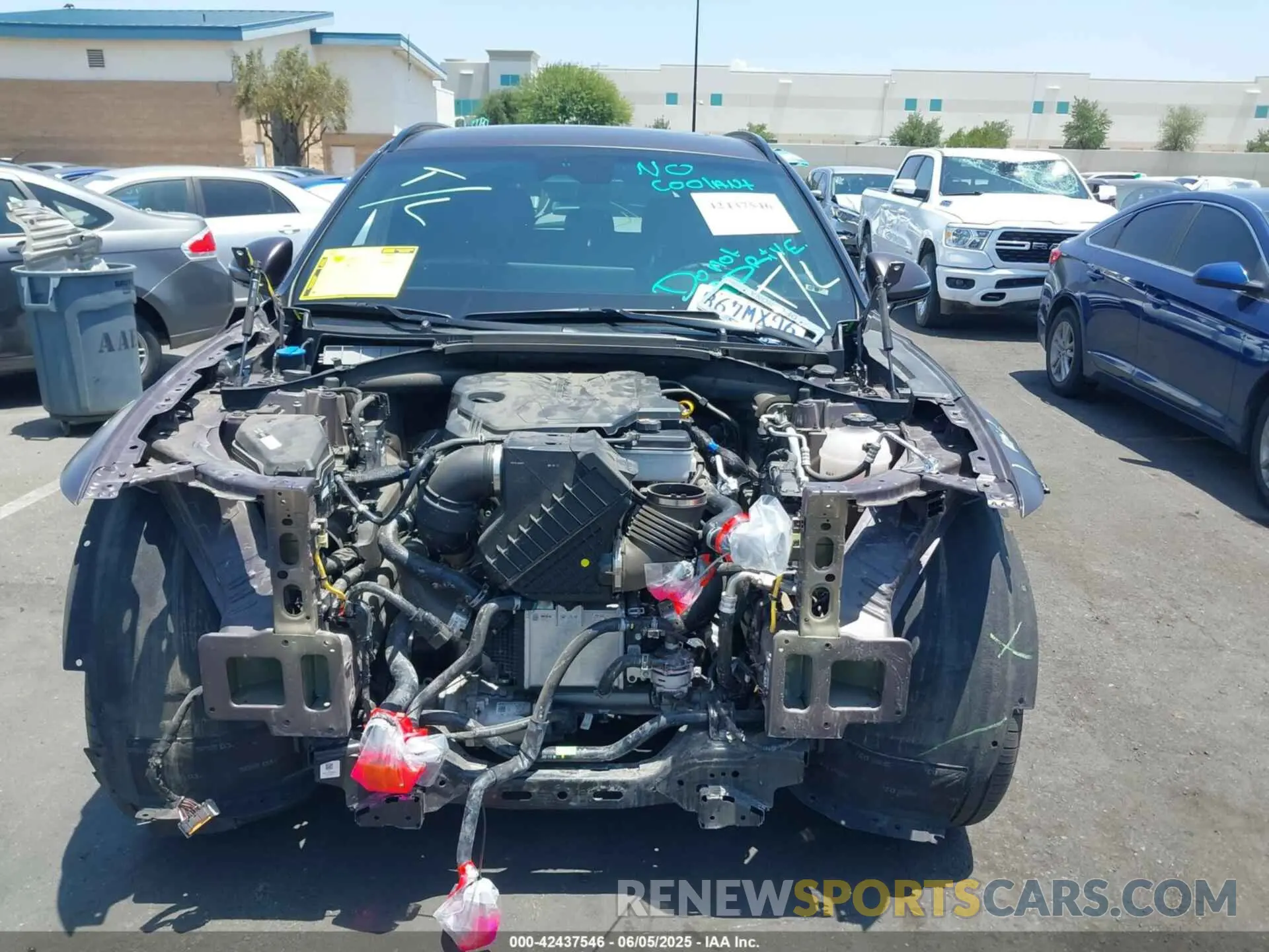 13 Photograph of a damaged car KMUMADTB5PU126082 GENESIS GV70 2023
