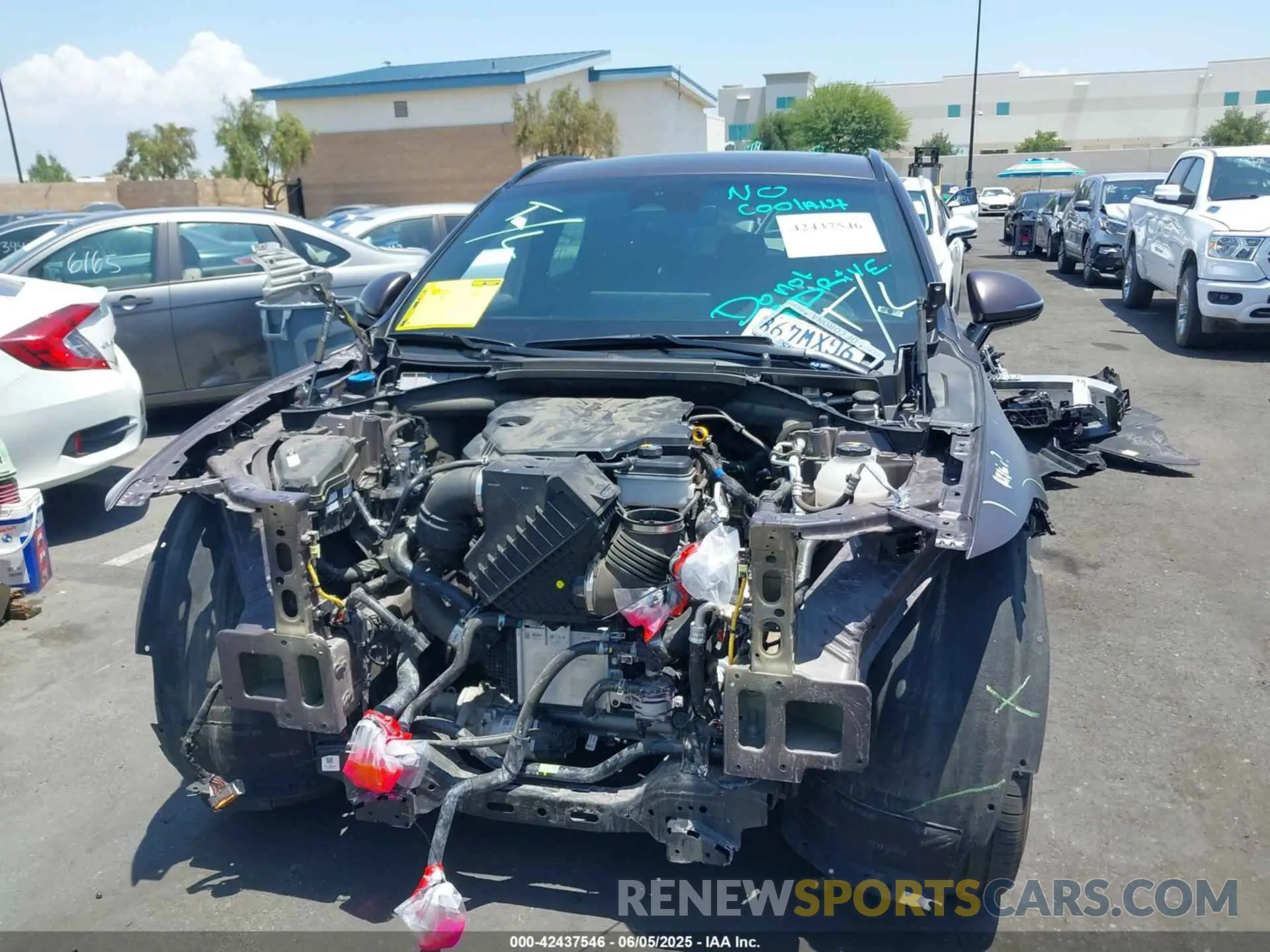 6 Photograph of a damaged car KMUMADTB5PU126082 GENESIS GV70 2023